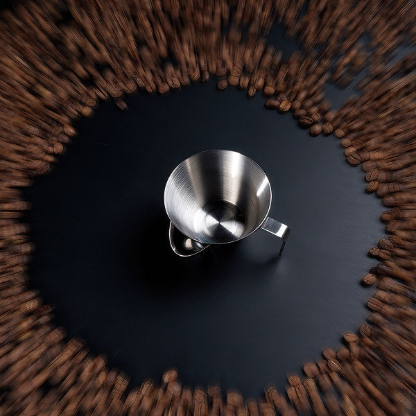 Stainless Steel Espresso Cup with Filter