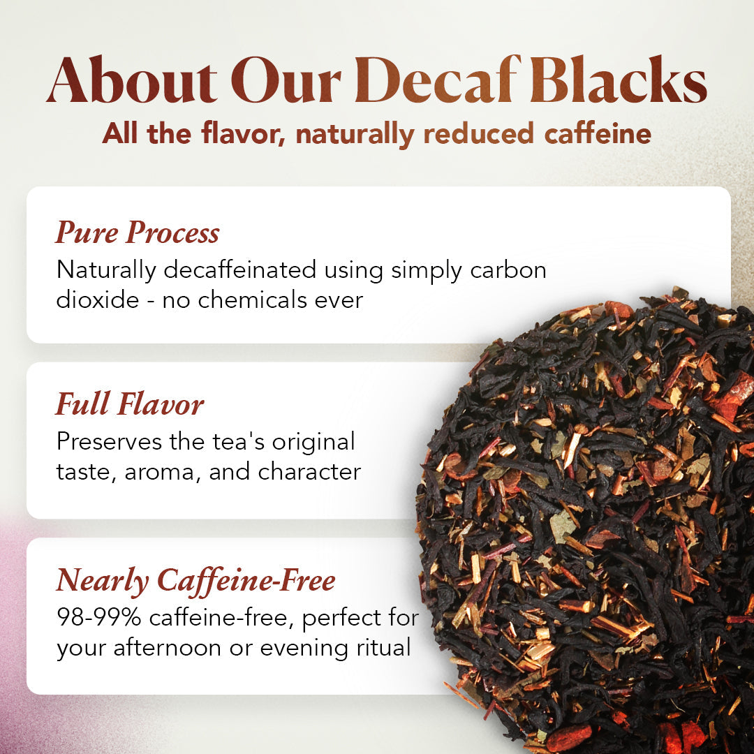 No Obligations Decaf Black Tea (Hazelnut - Almond - Cinnamon)