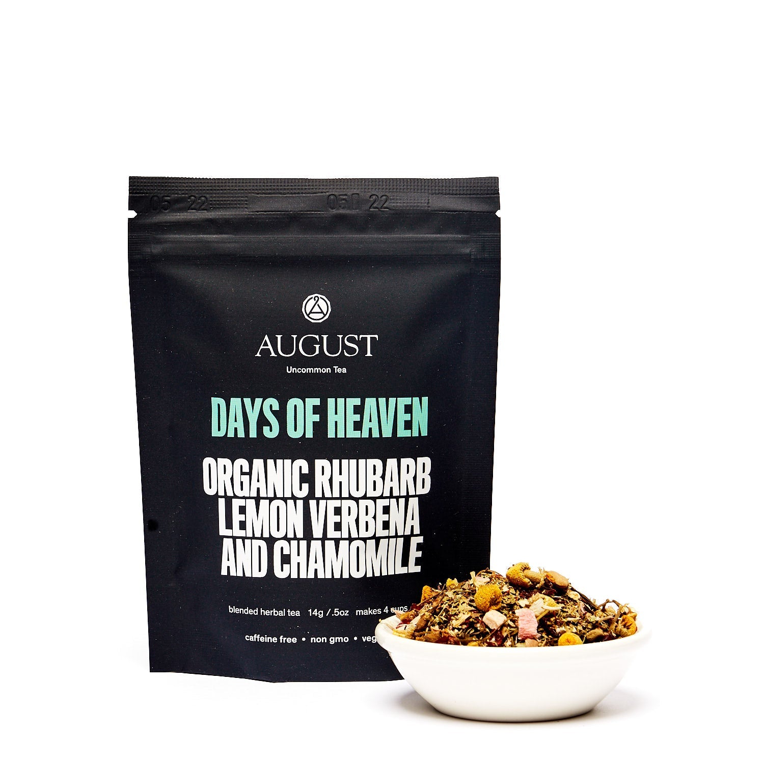 Days of Heaven - Rhubarb Verbena Chamomile Tea (Caffeine Free)