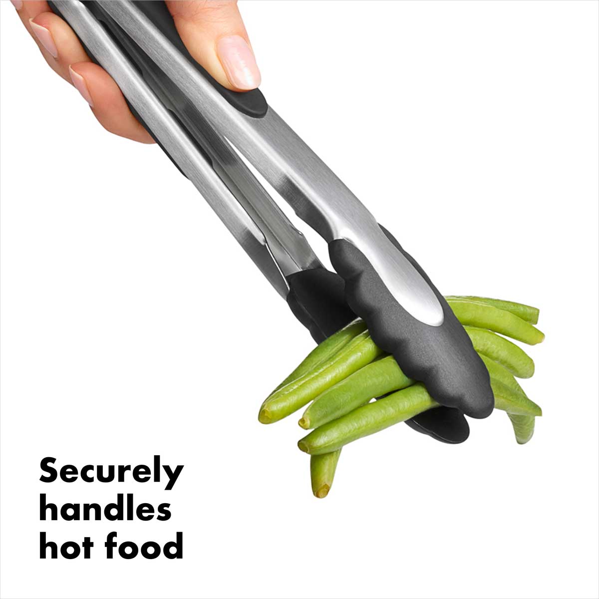 OXO Good Grips Stainless Steel Locking Tongs - 9"