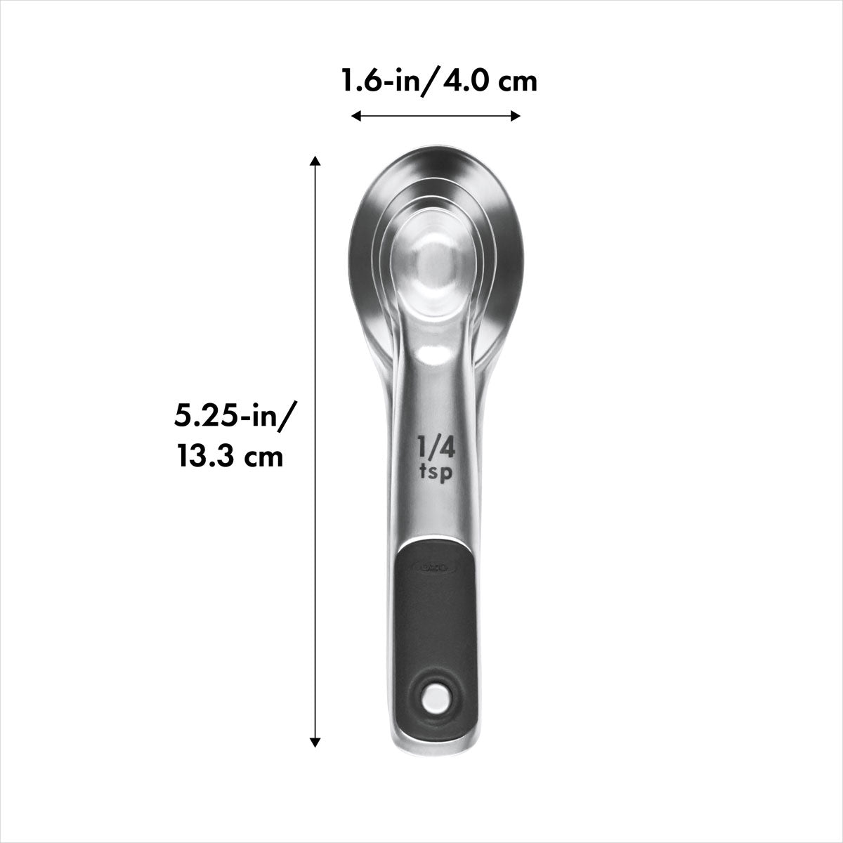 OXO Good Grips 4-piece Stainless Steel Measuring Spoon Set