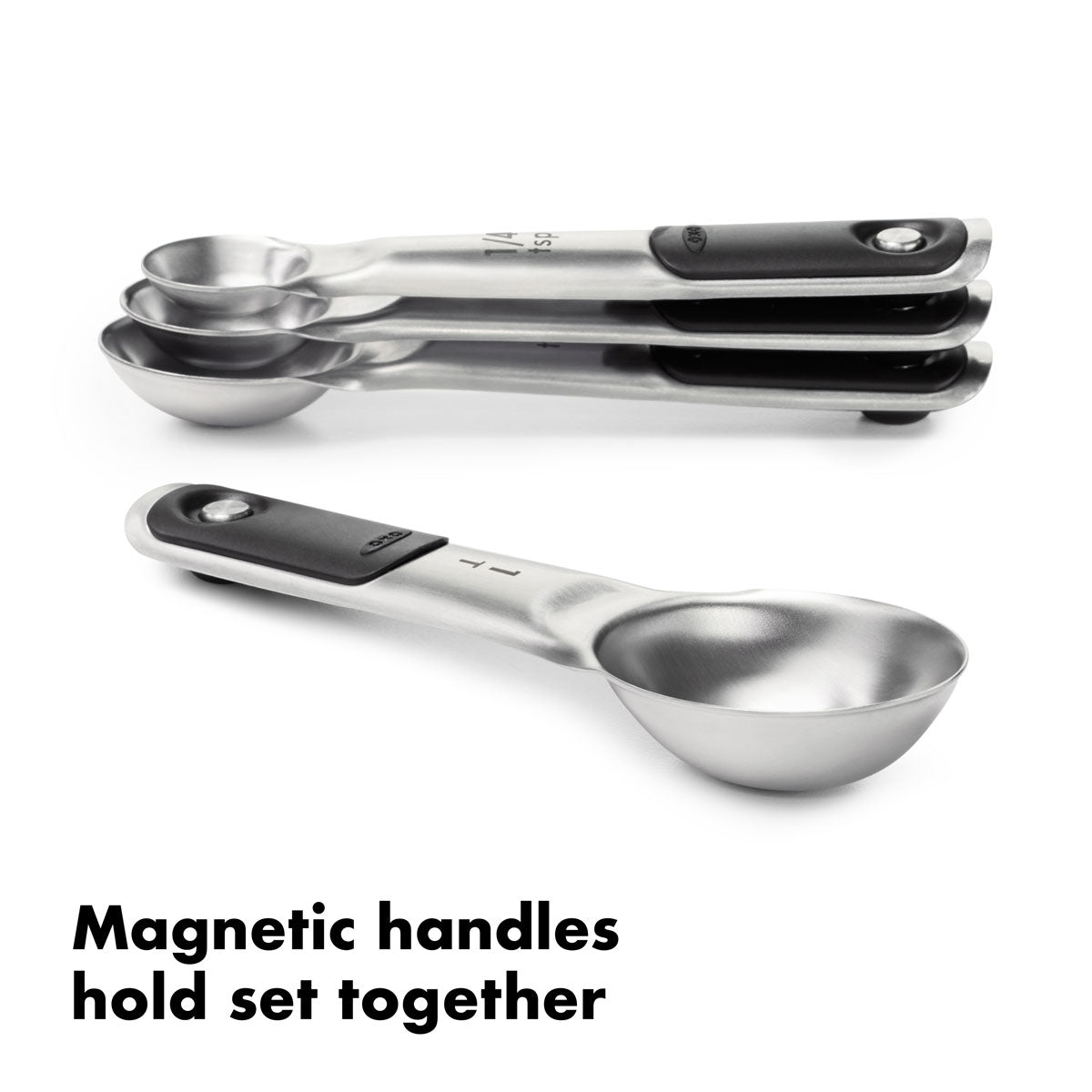 OXO Good Grips 4-piece Stainless Steel Measuring Spoon Set