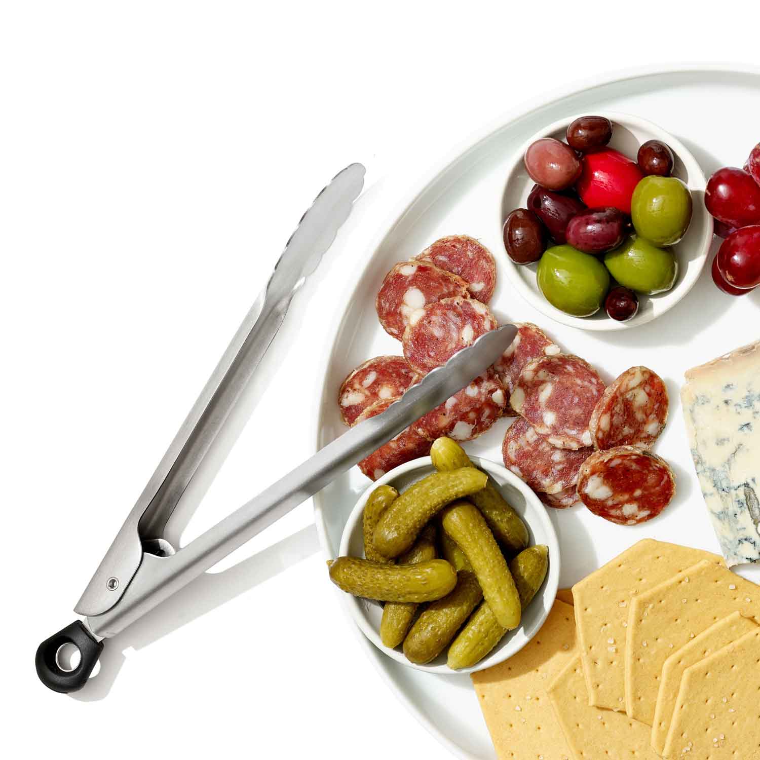 OXO Good Grips Stainless Steel Locking Mini Tongs - 7"