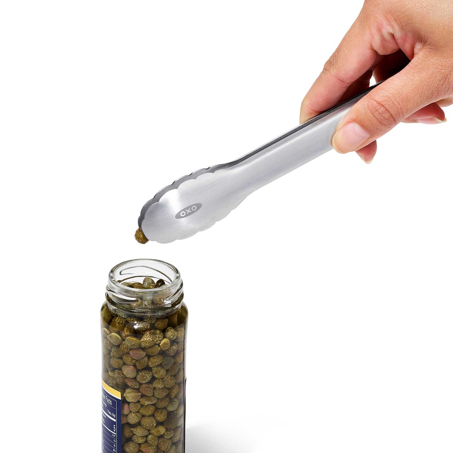 OXO Good Grips Stainless Steel Locking Mini Tongs - 7"