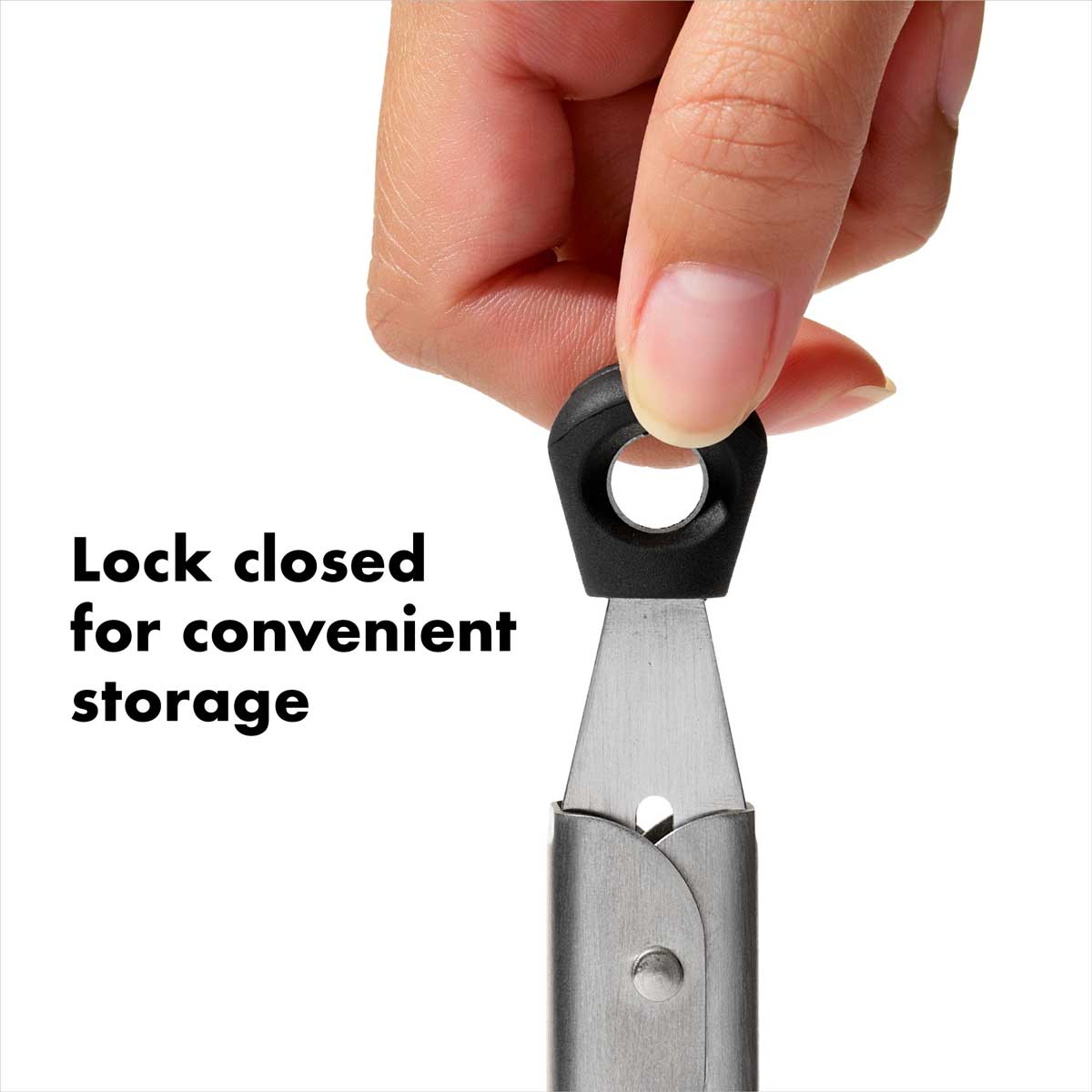 OXO Good Grips Stainless Steel Locking Mini Tongs - 7"