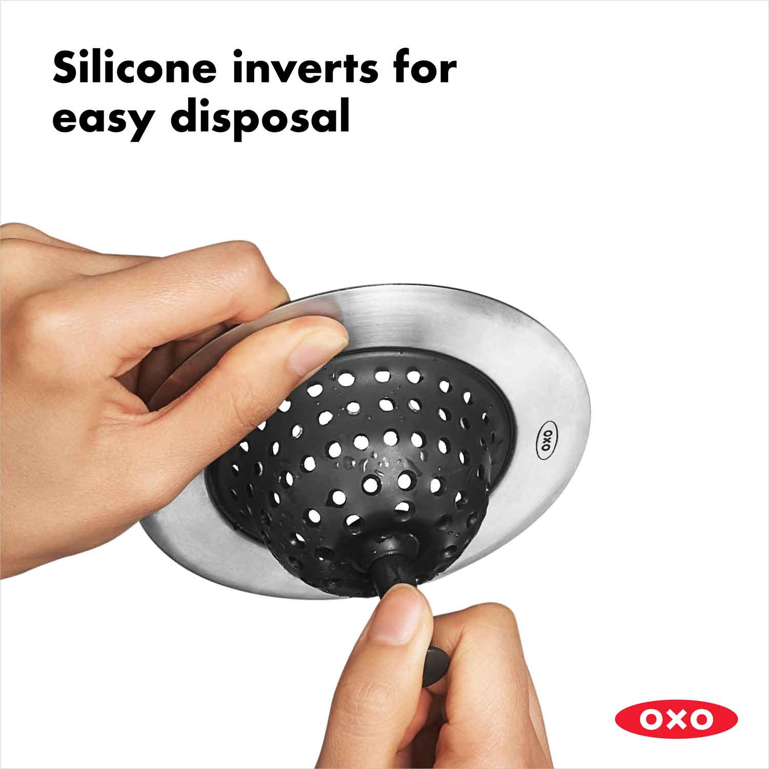 OXO Silicone Sink Strainer Basket