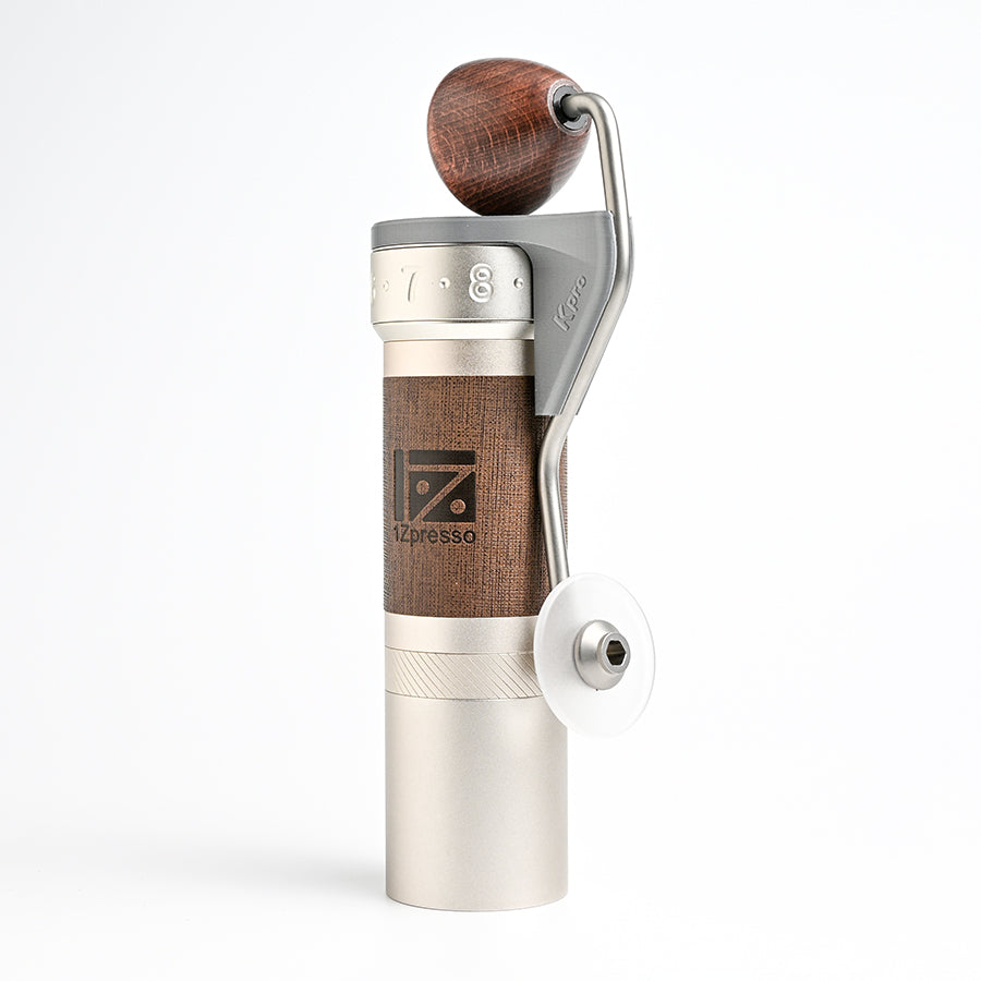 Cap and Handle Holder for Manual Coffee Grinders