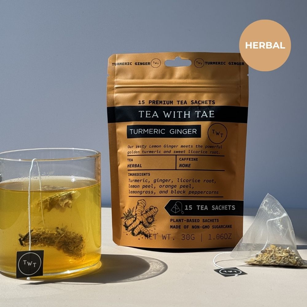 Turmeric Ginger Hot Tea  Pouch