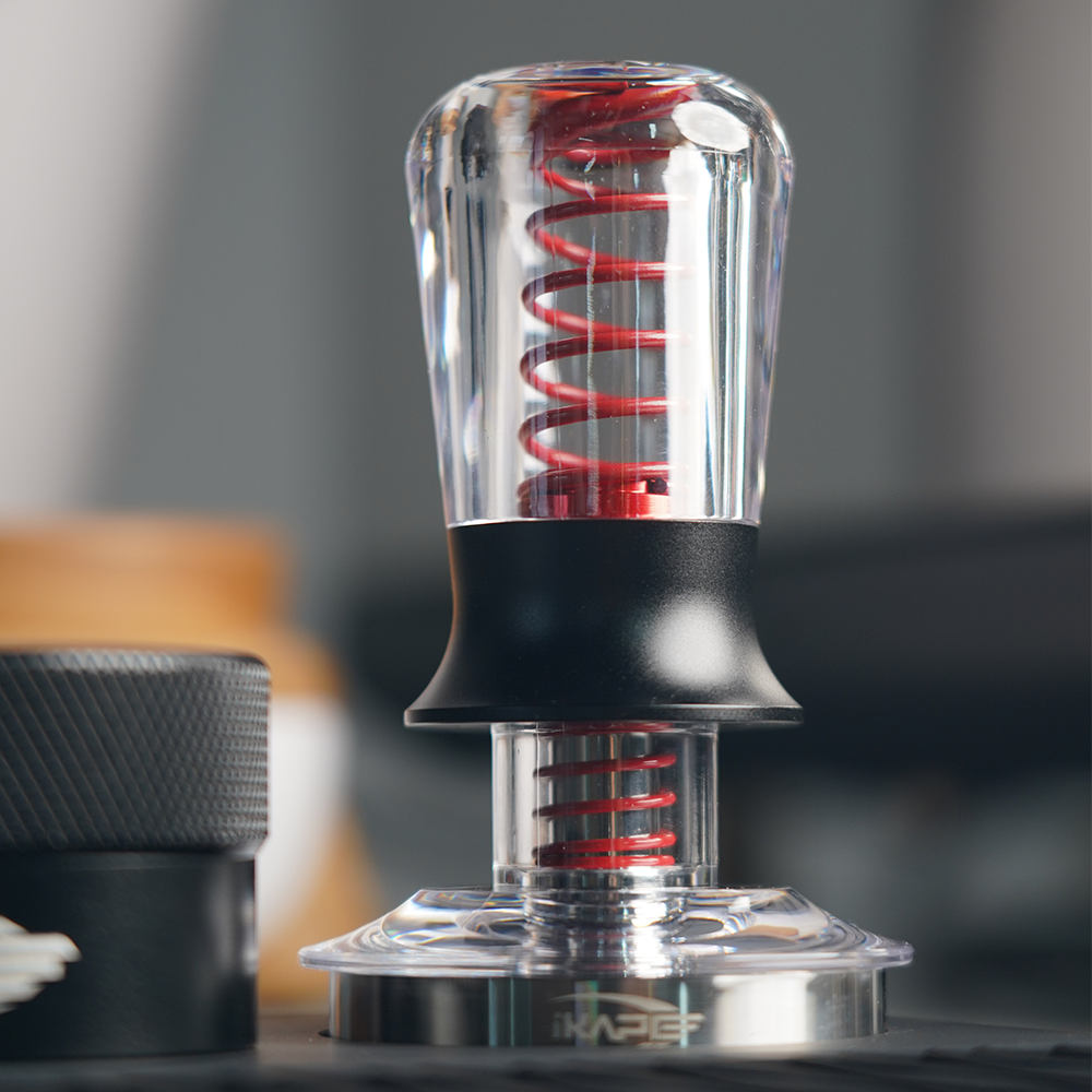 Transparent Coffee Calibrated Tamper