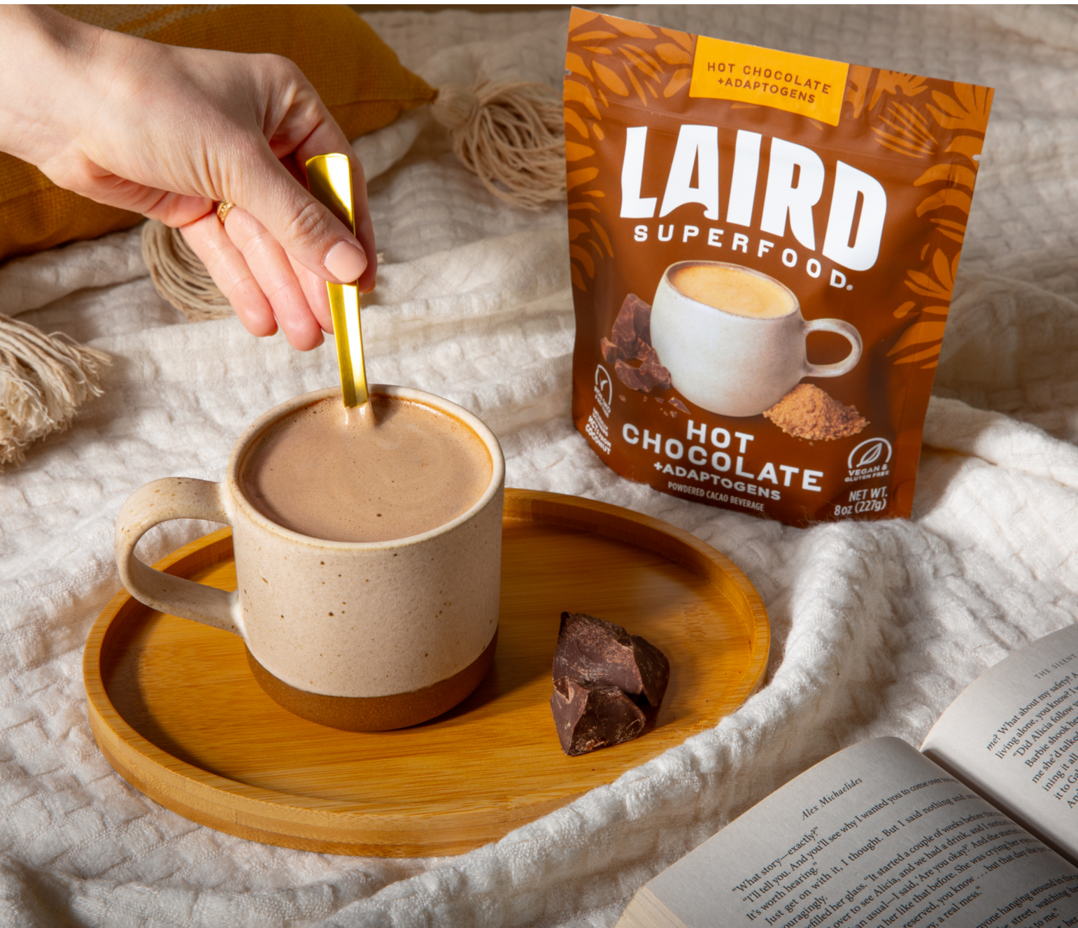 Hot Chocolate with Functional Mushrooms