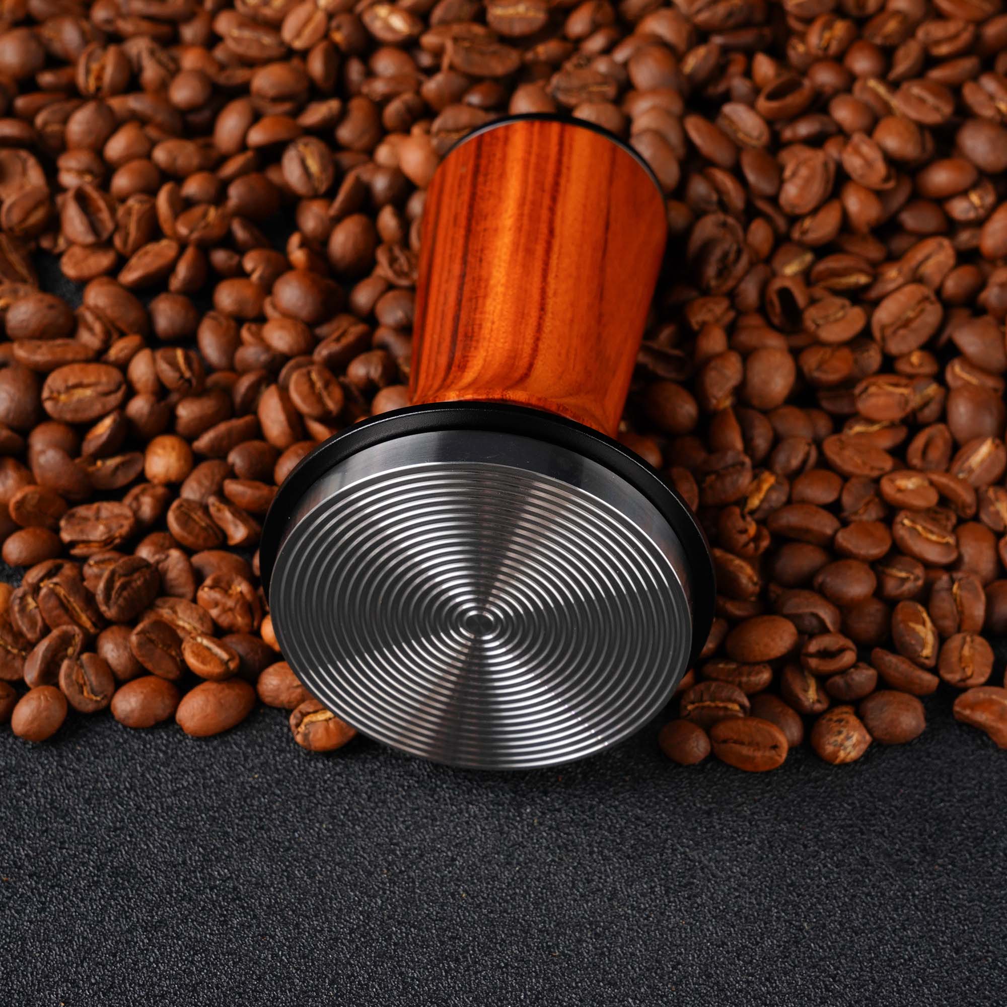 Lastaforest - Spring Loaded Tamper with Wood Handle