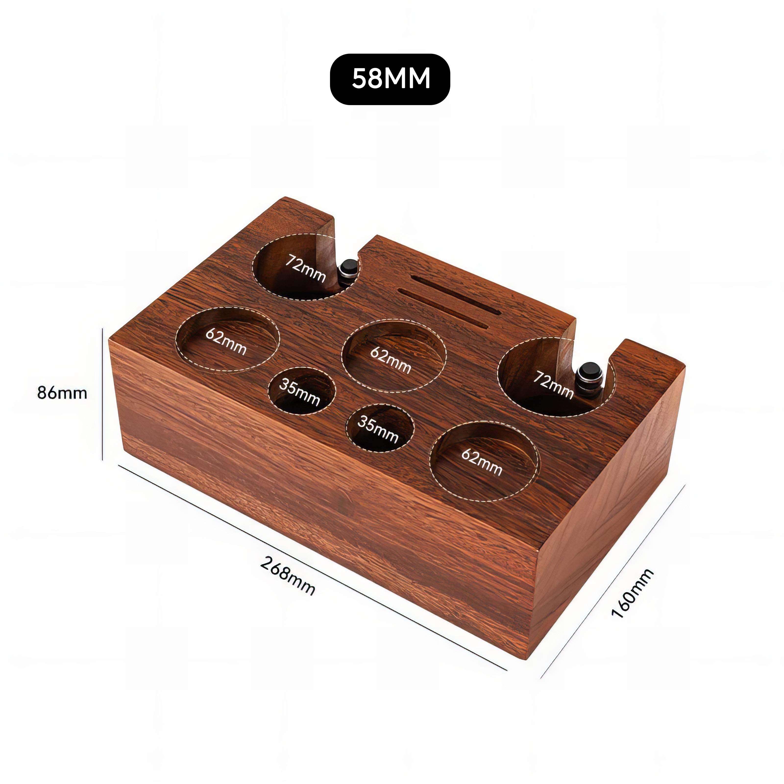 Double Portafilter Espresso Organizer Box For Barista