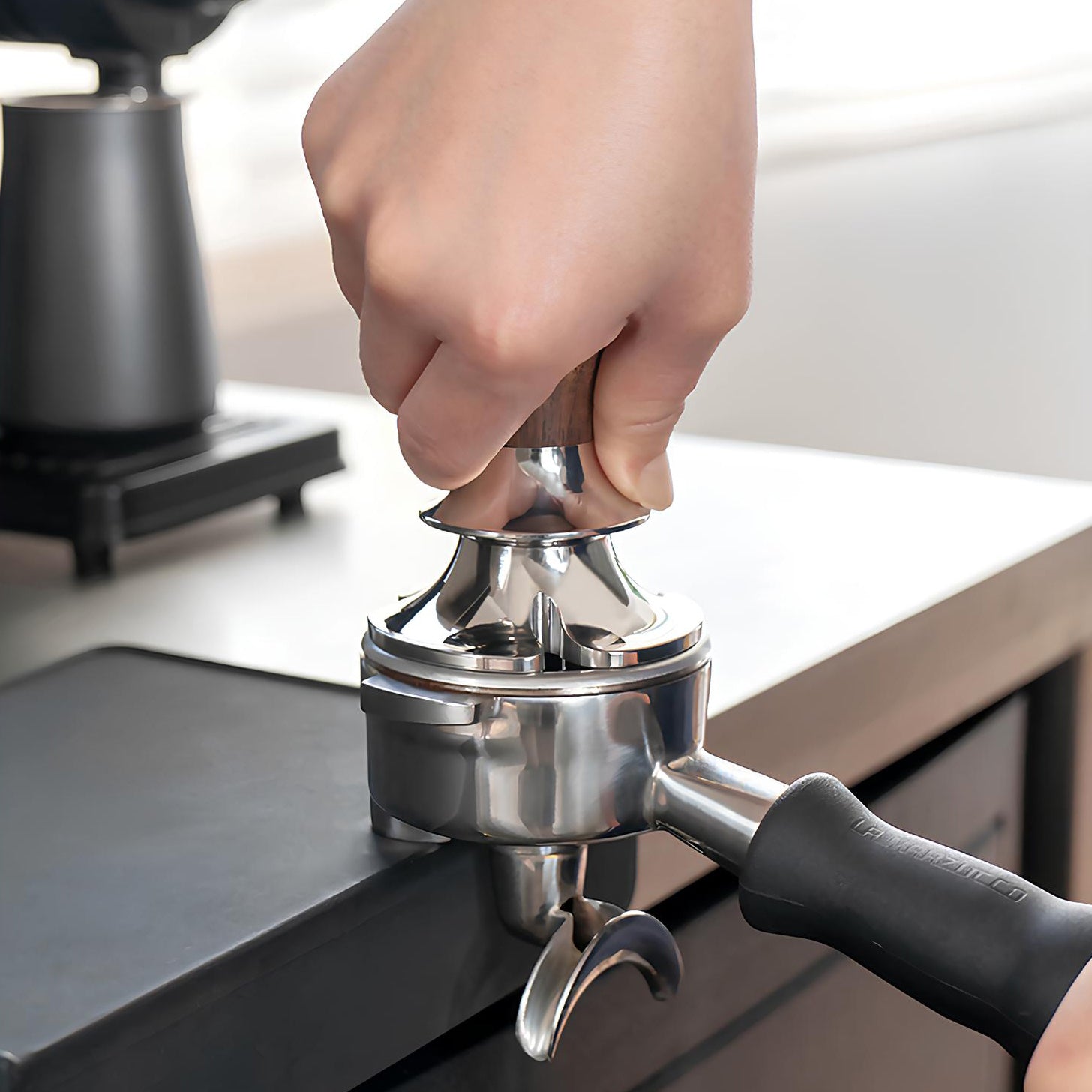 Adjustable Constant Force Coffee Tamper for Espresso