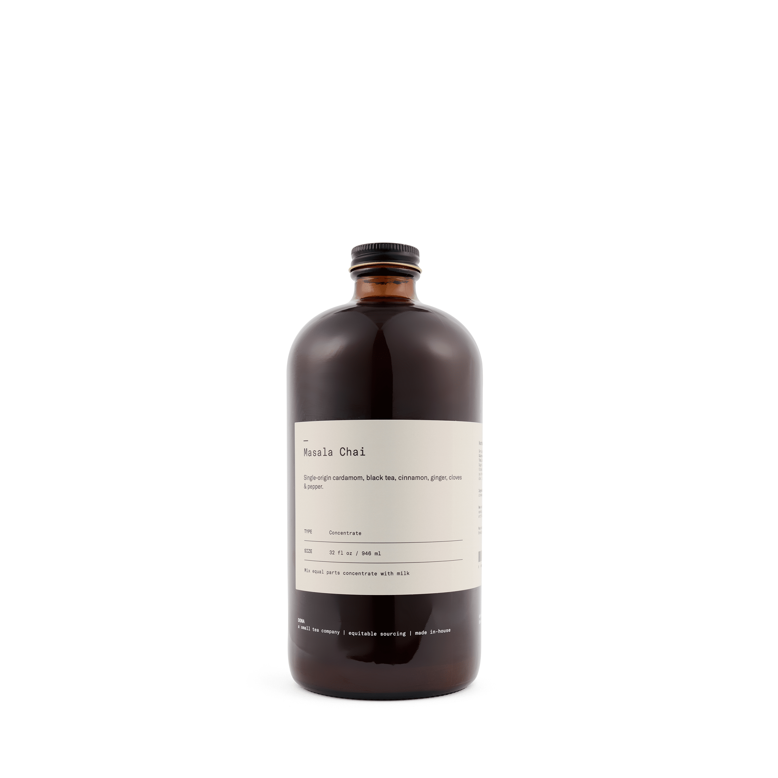 Dona 1:1 Masala Chai Concentrate