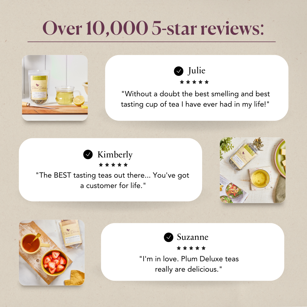 Afternoon High Tea White Tea (Peach - Pear)