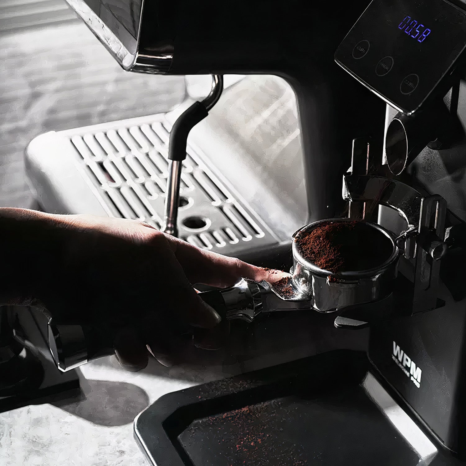 Italian Handle Bottomless Portafilter