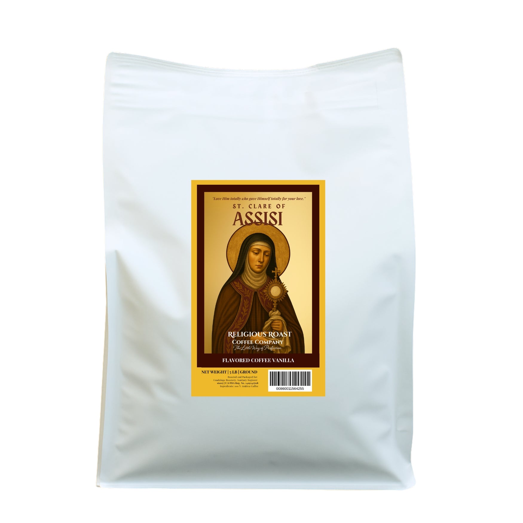 St. Clare of Assisi | Vanilla Flavor