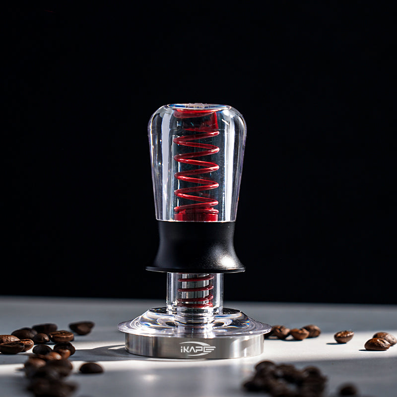 Transparent Coffee Calibrated Tamper