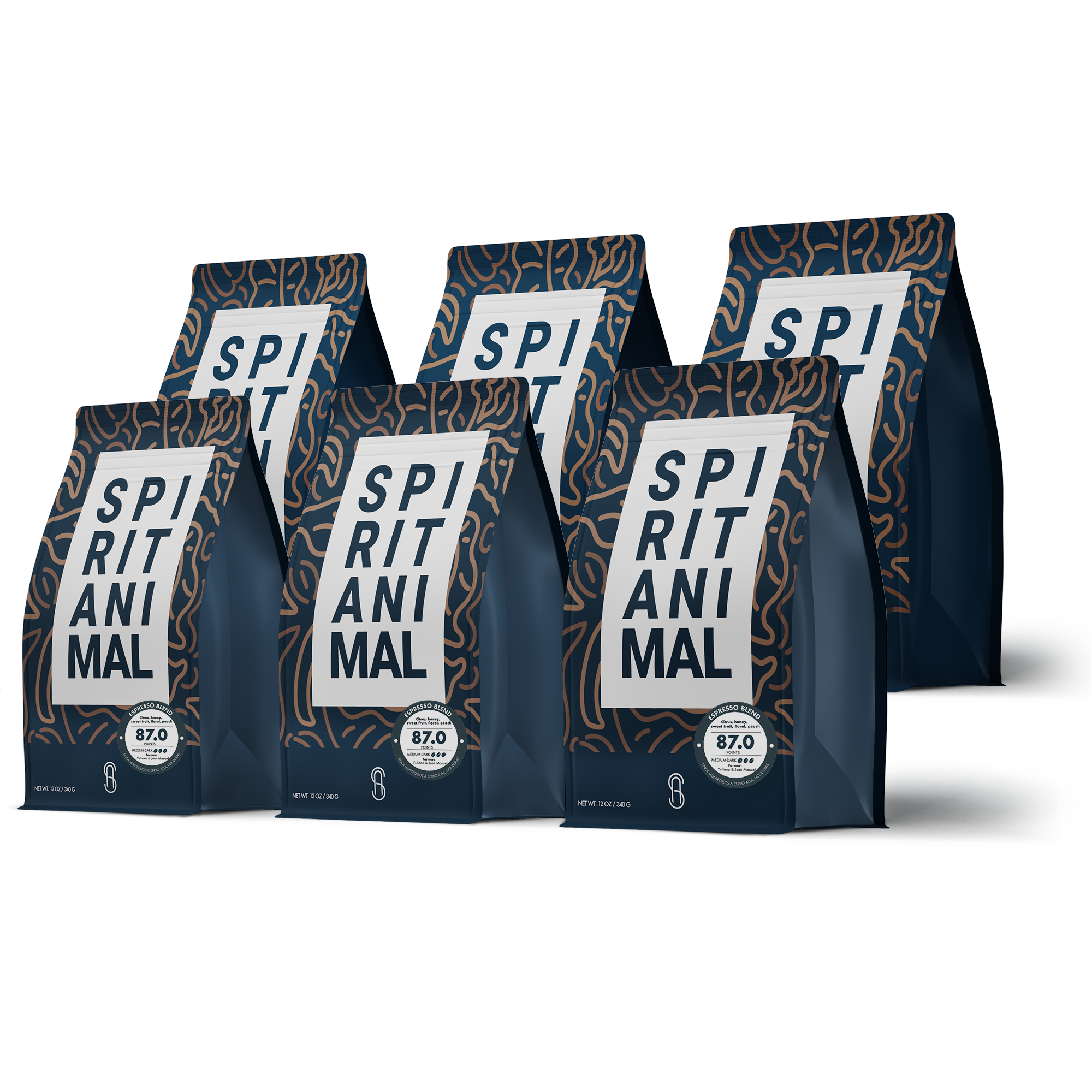 Honduran Espresso Blend Coffee - 6-Pack - 4.5LB