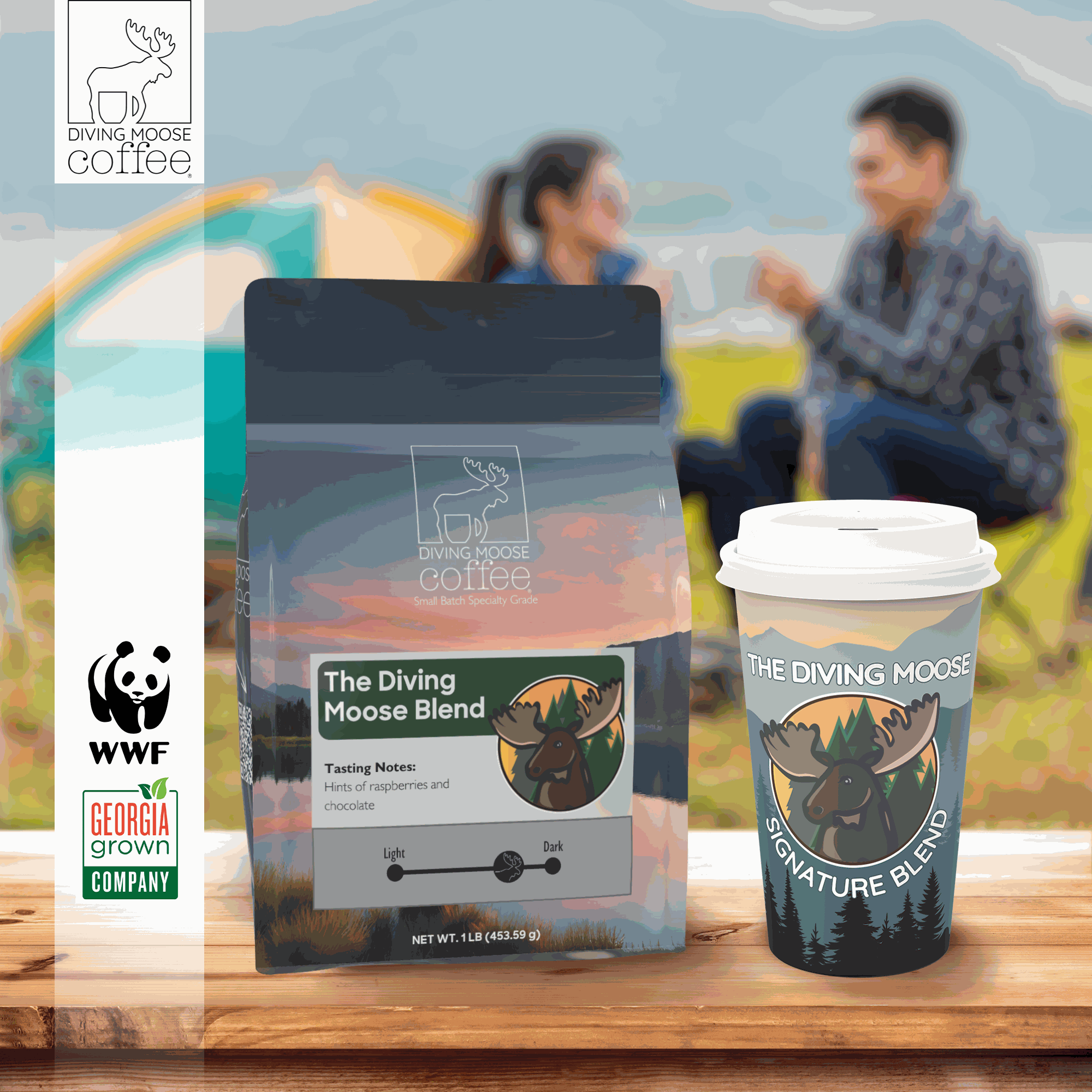 The Diving Moose Signature Medium-Dark Roast Blend