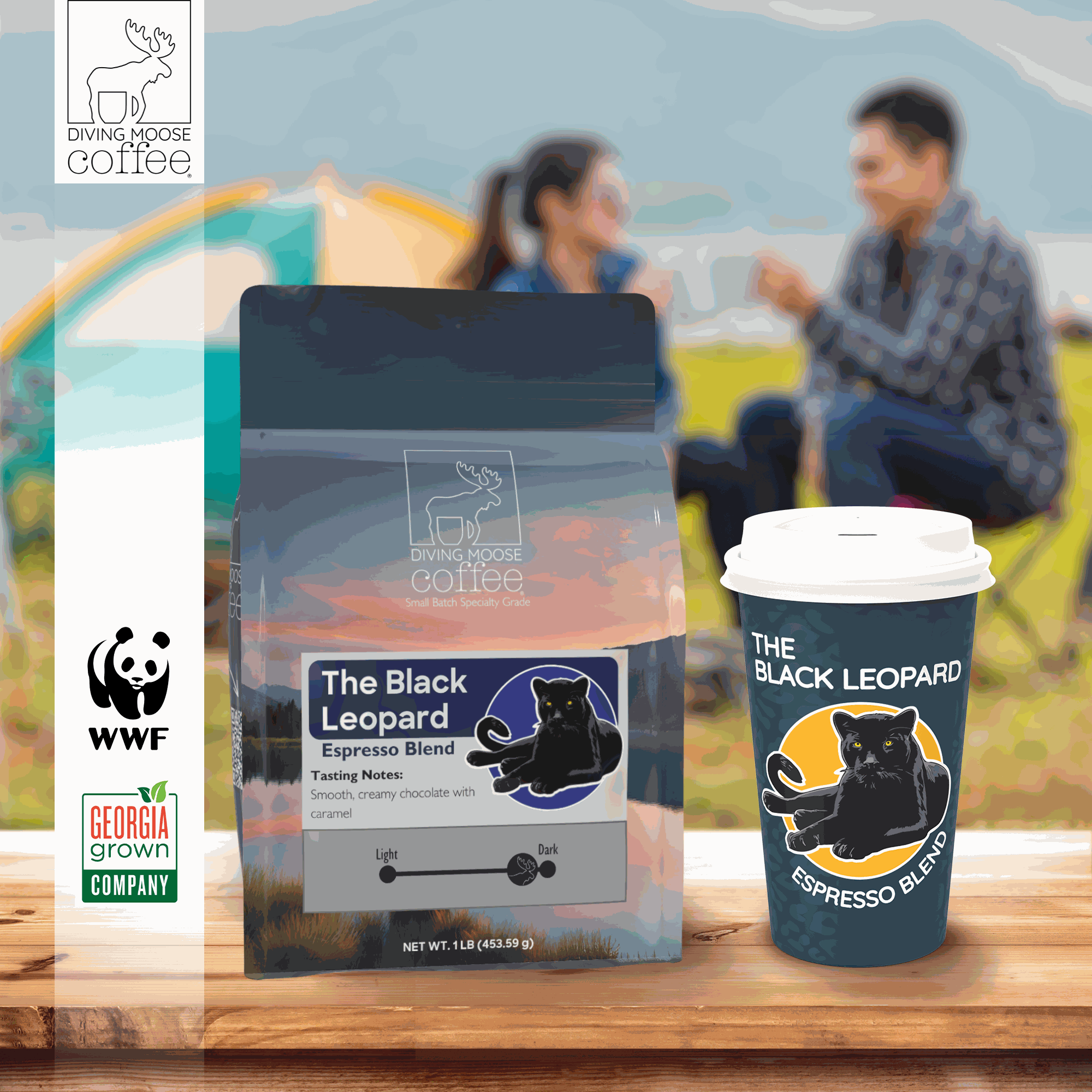 The Black Leopard - Specialty Espresso 4-Bean Dark Roast Blend