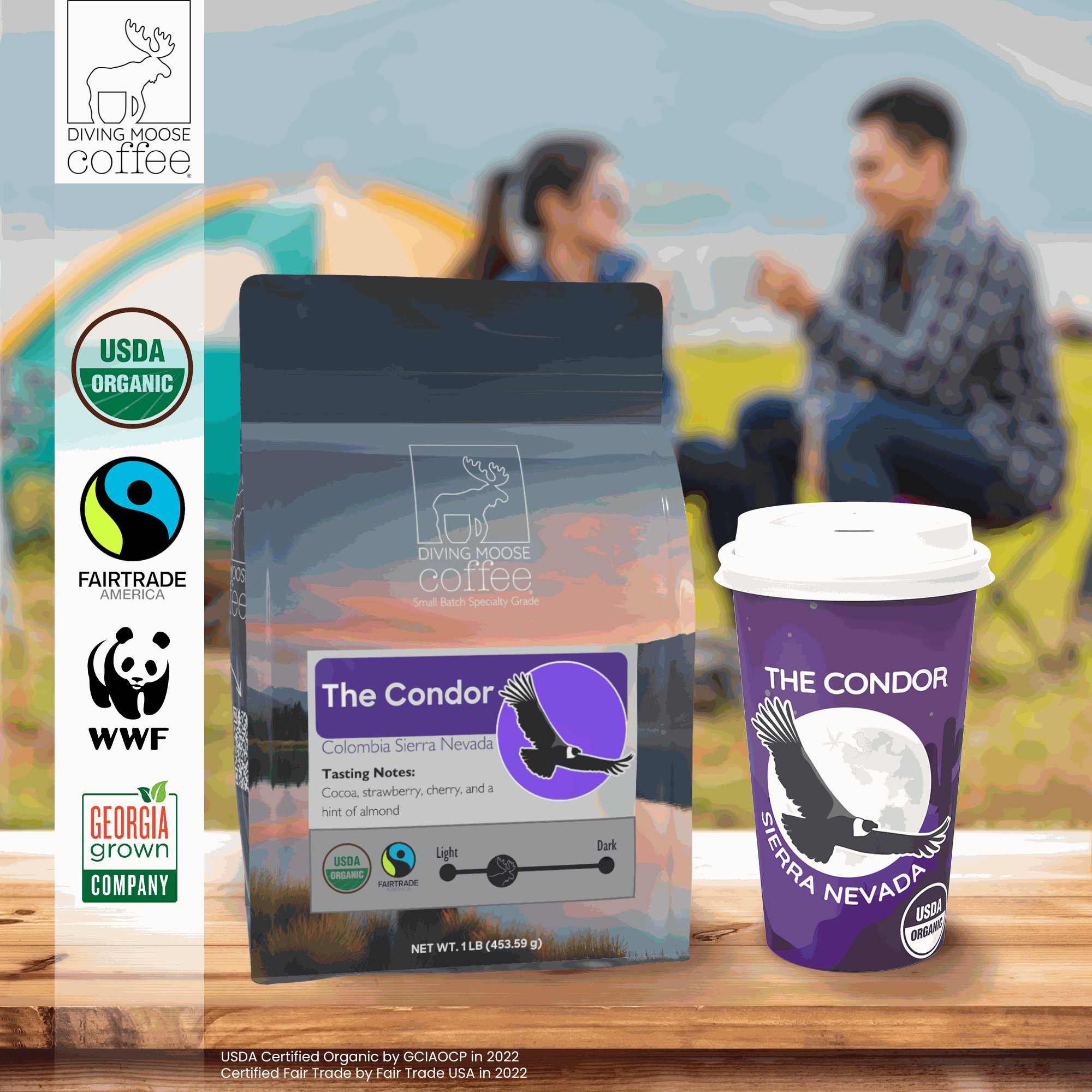 The Condor - Colombia Sierra Nevada Organic Medium-Light Roast