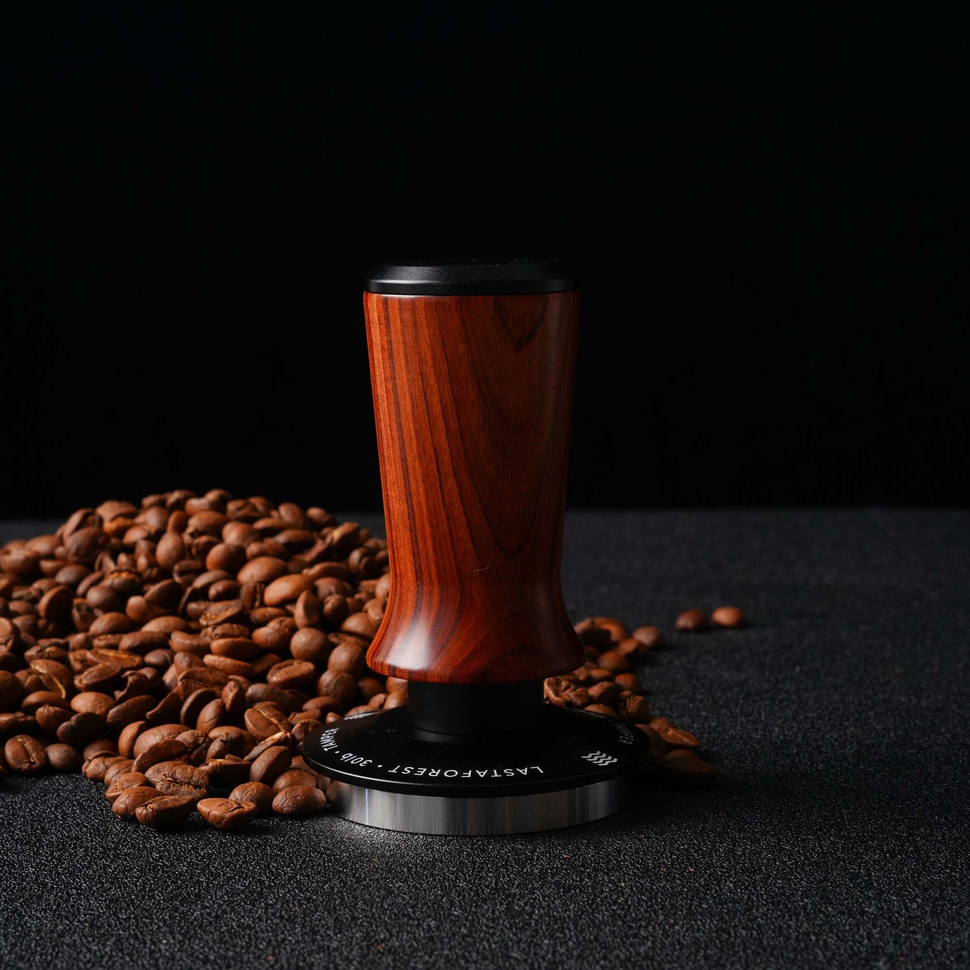 Lastaforest - Spring Loaded Tamper with Wood Handle