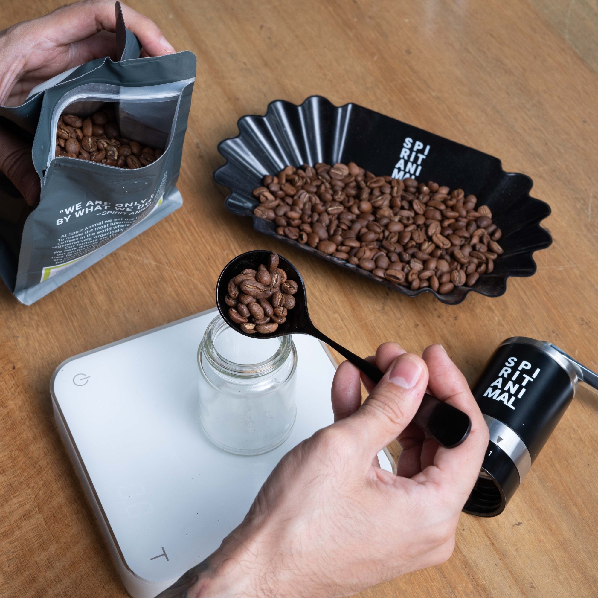 Honduran Espresso Blend Coffee + Grinder