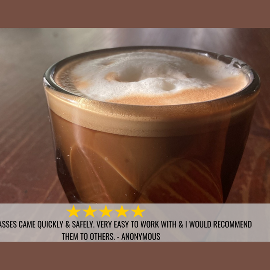 Vero Cortado Glass (4.25oz) - Clear