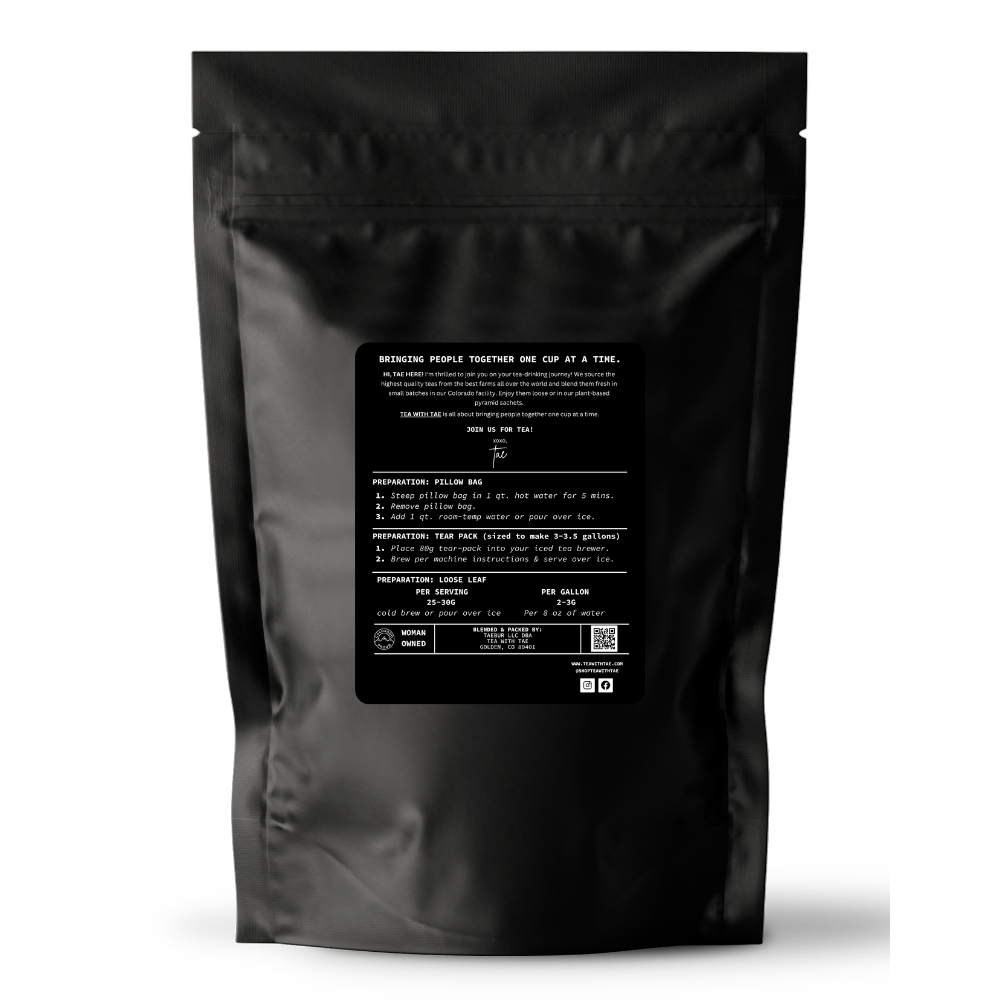 Tae's Classic Black Iced Tea Pouch