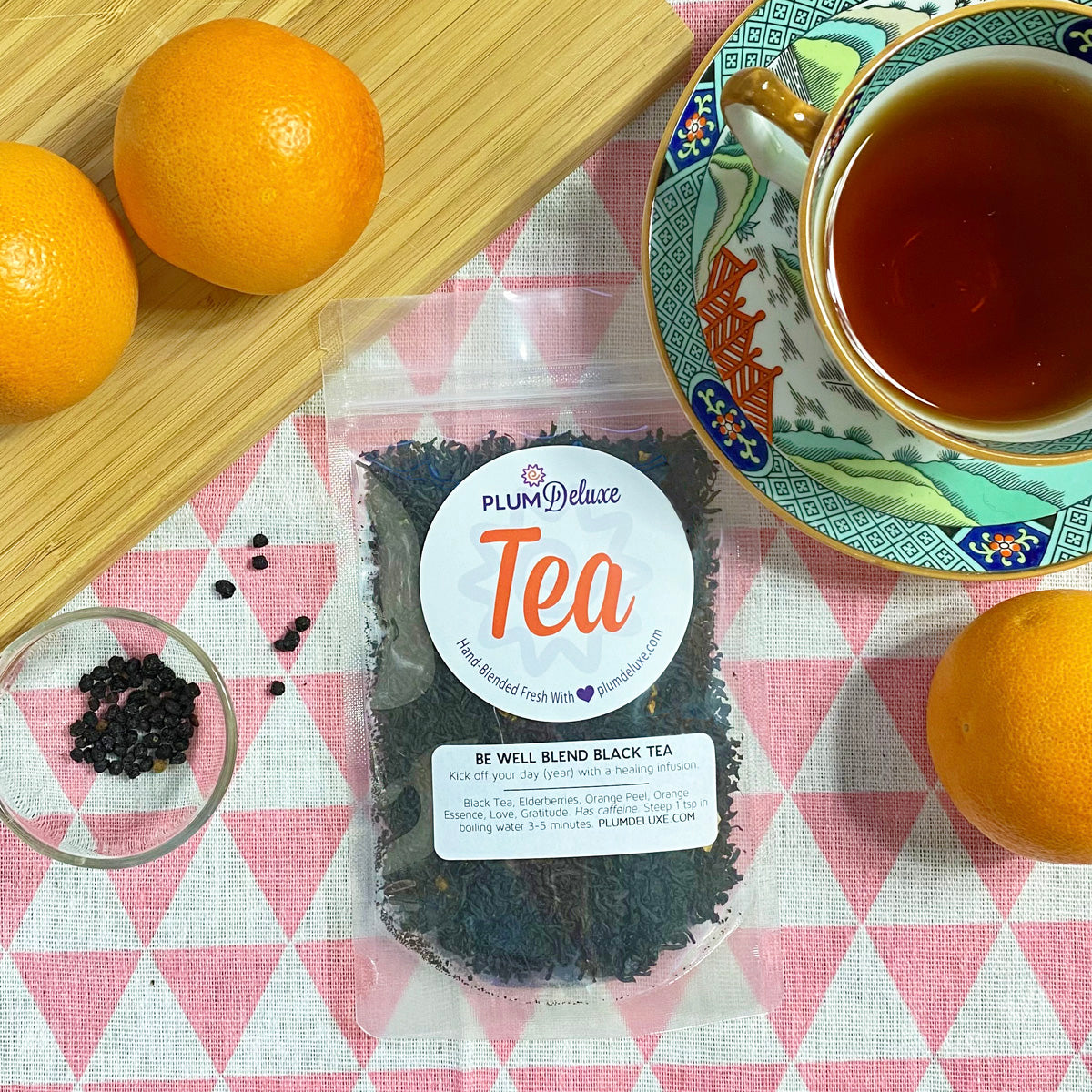 Be Well Blend Tea (Orange - Elderberry)