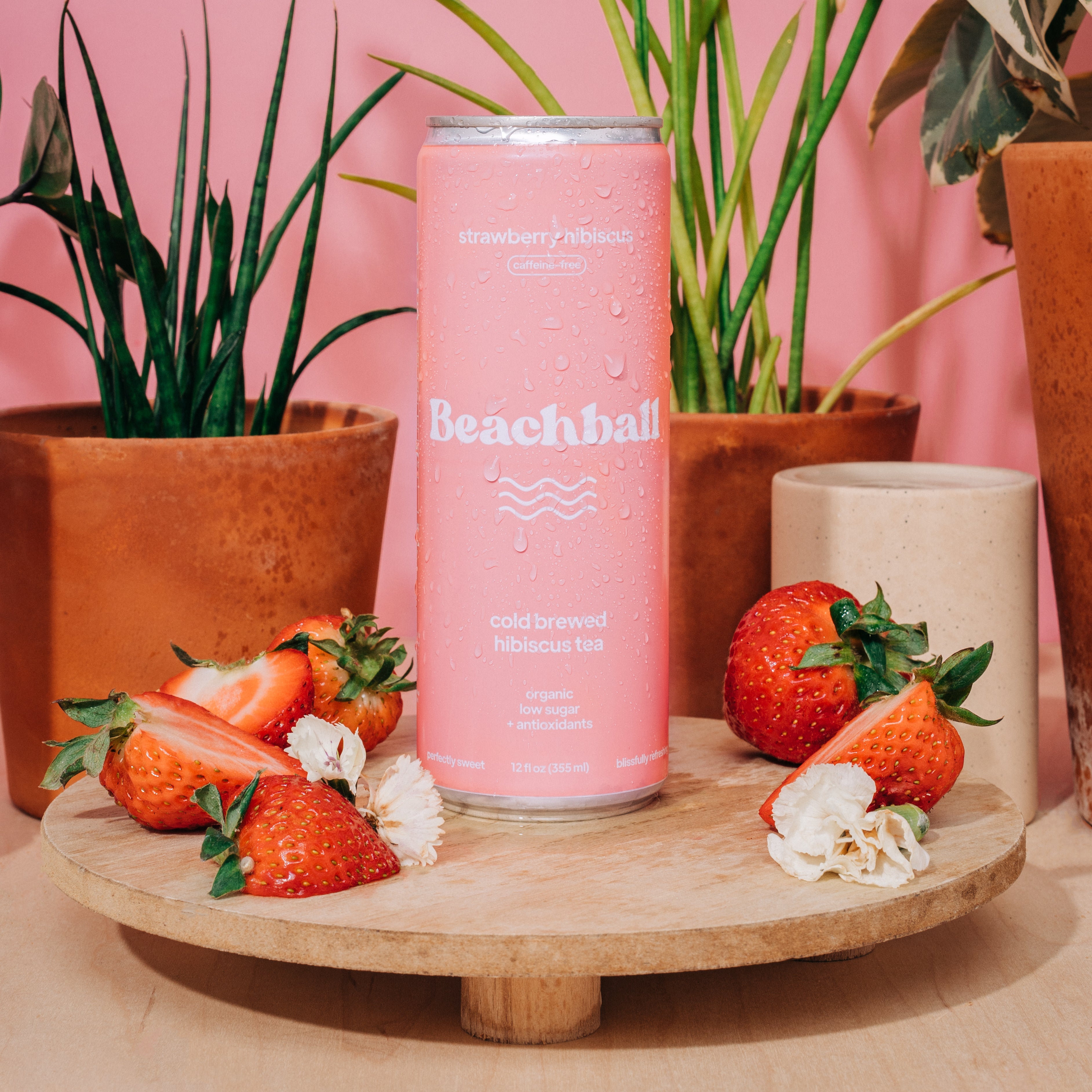 Strawberry Hibiscus Organic Iced Hibiscus Tea