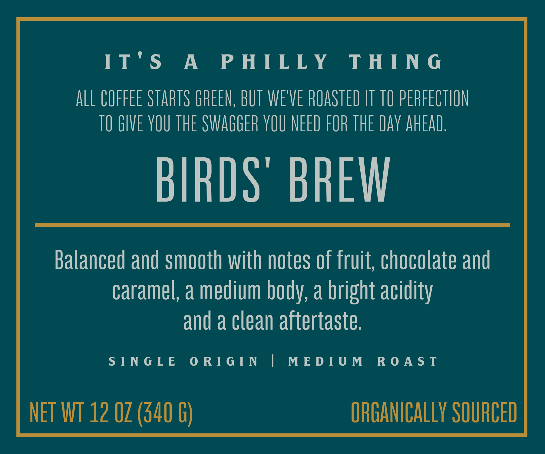 Birds' Brew Coffee Blend for the Philadelphia Eagles!