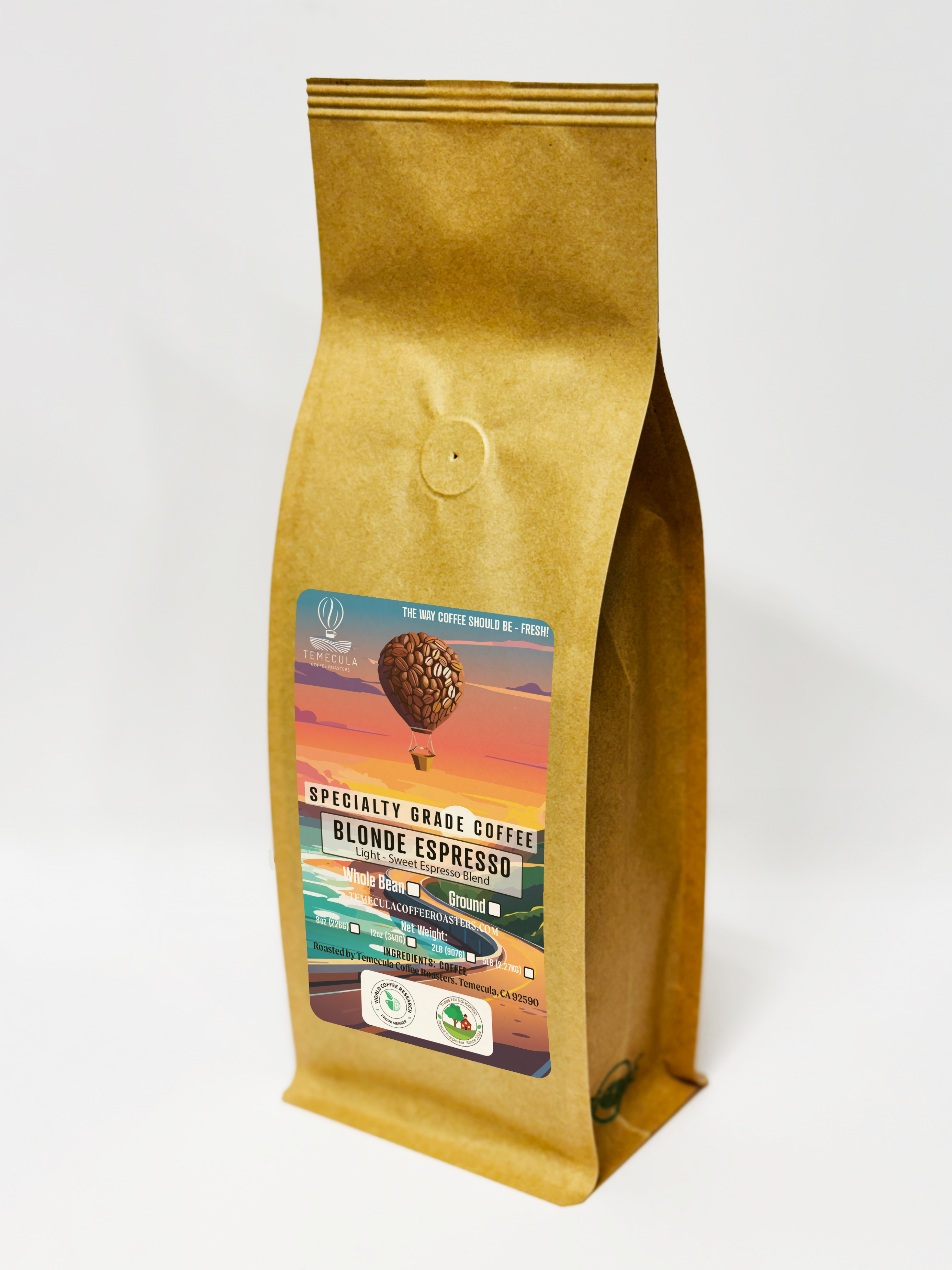 Blonde Blend - Light Roast (Sweet Espresso Blend)