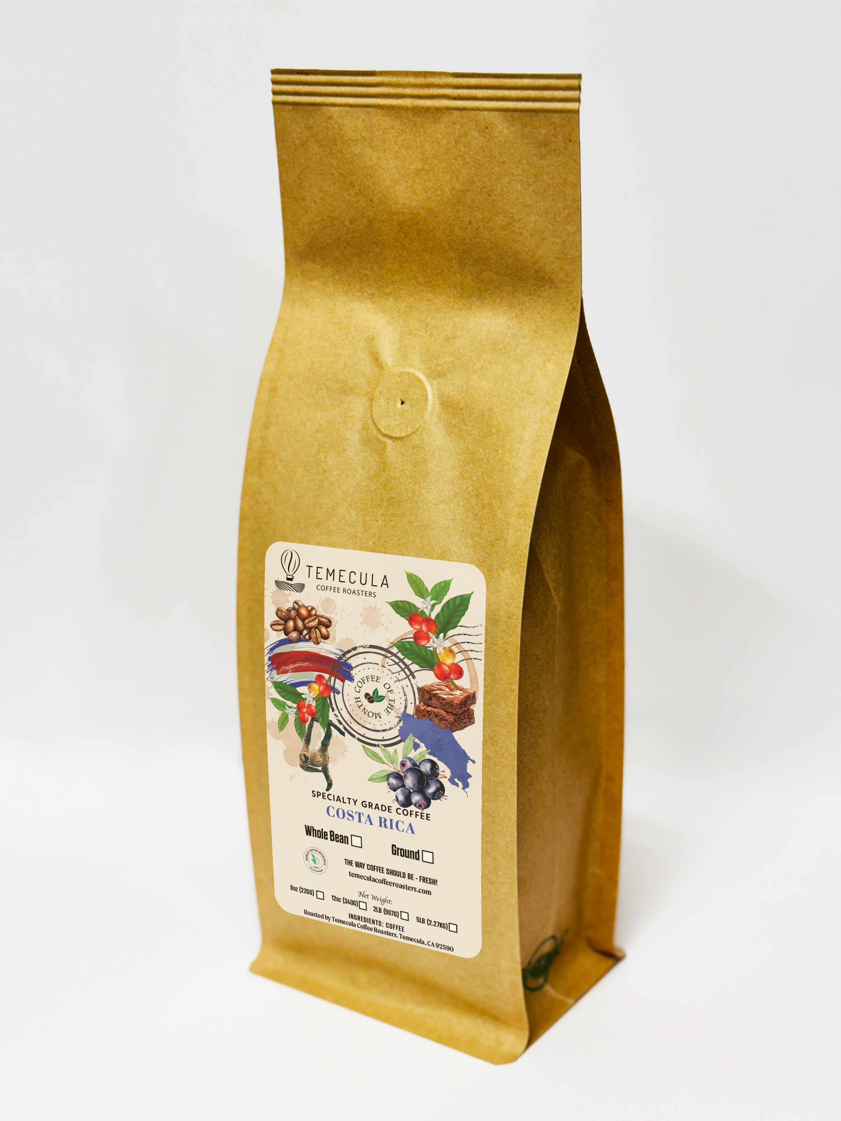 Costa Rica (Monthly) - Medium Roast