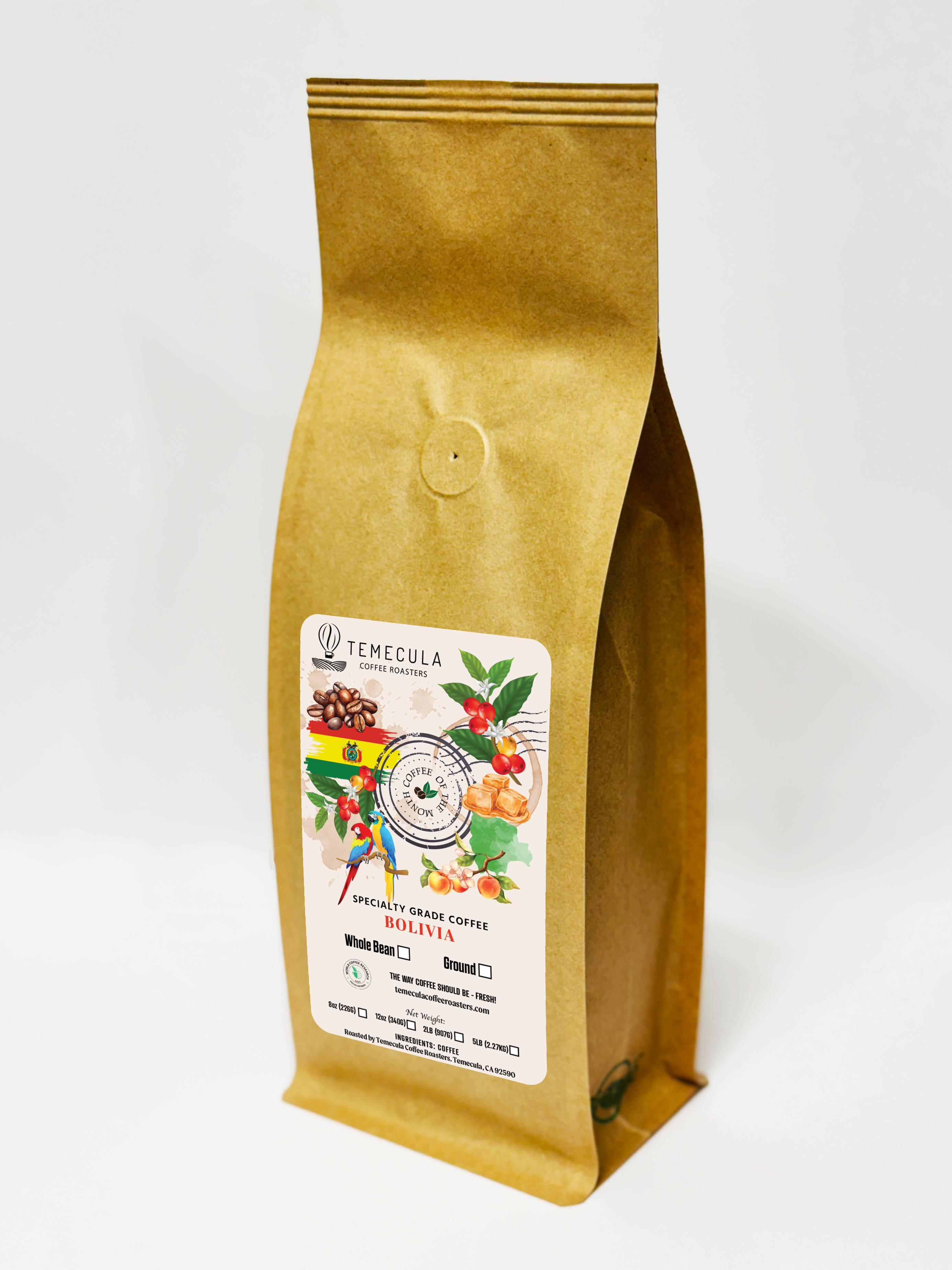 Bolivia (Monthly) - Medium Roast
