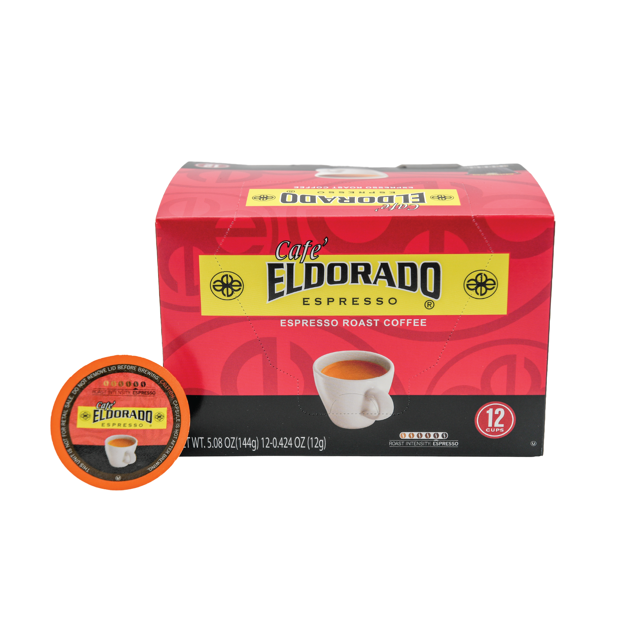 Café Eldorado - K-Cup Single Serve Capsules, 12-pack / 96-pack