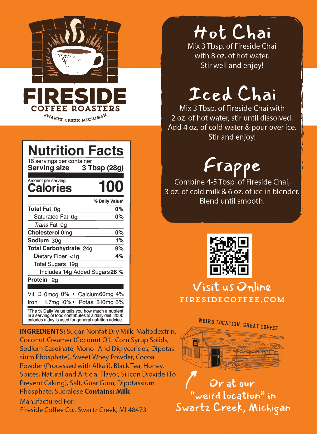 Instant Chocolate Chai Latte Tea