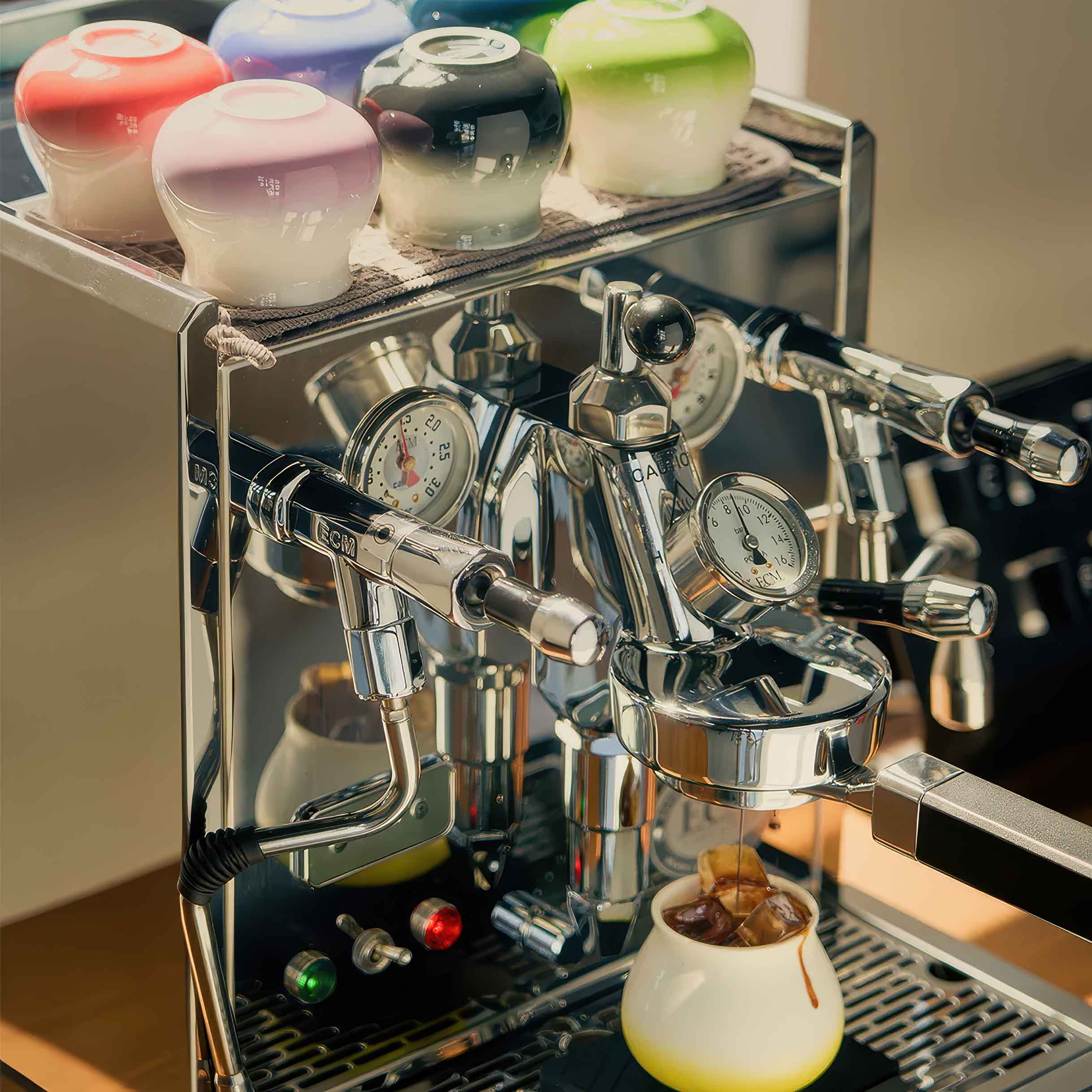 Ceramic Gradient Coffee Cup