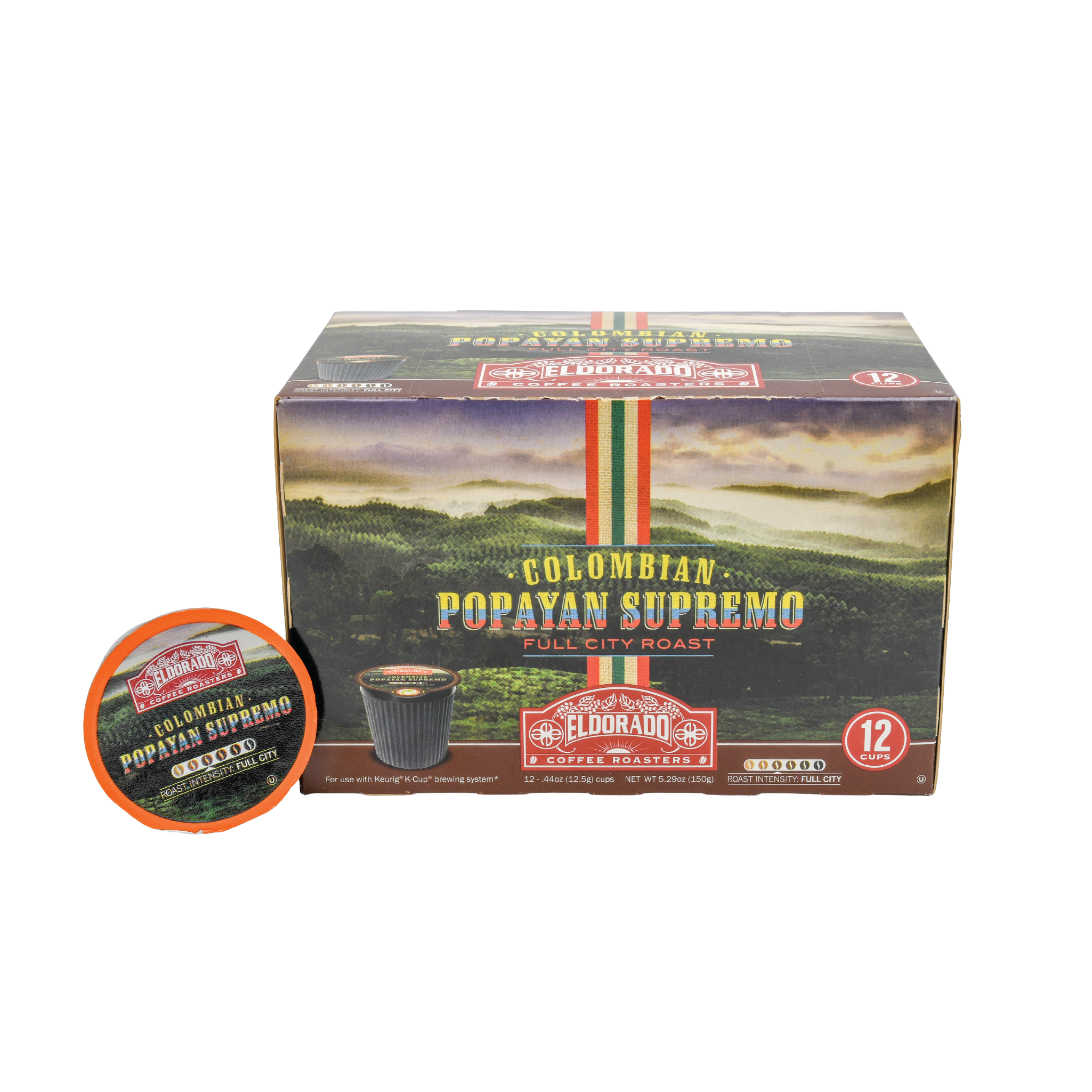 Colombian Popayan Supremo - K-Cup Single Serve Capsules, 12-pack / 96-pack
