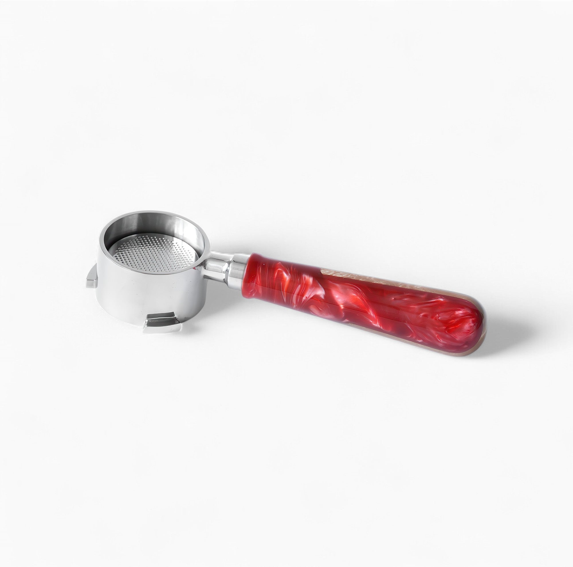 Walnut & Resin Handle Bottomless Portafilter