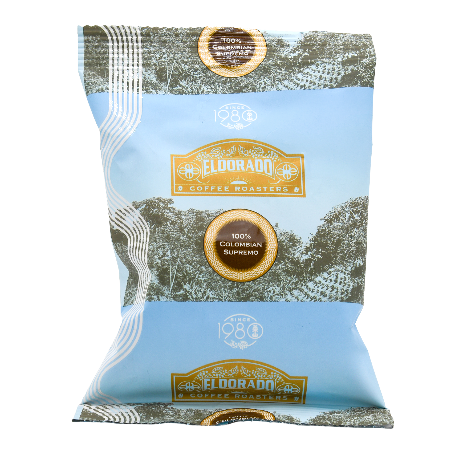 Colombian Supremo Coffee - Drip Grind Pre-Measured Coffee Fractional Pack 2.5oz 40ct