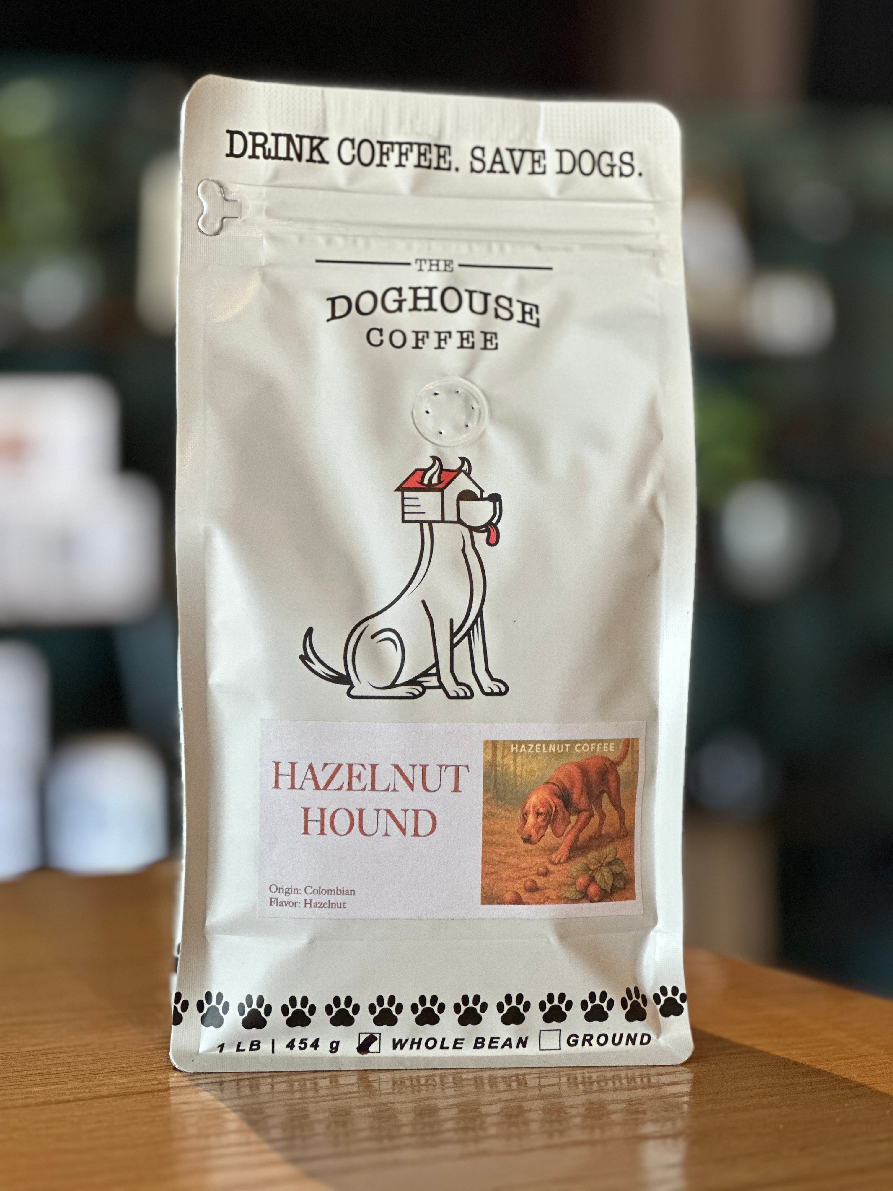 Hazelnut Hound (Hazelnut Coffee)