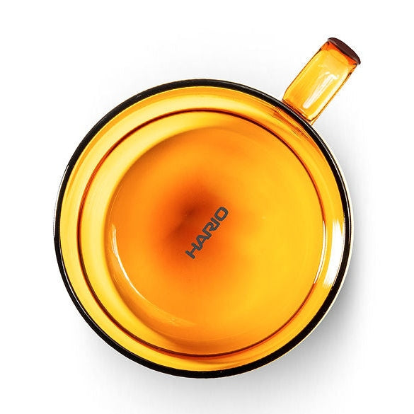 Hario Stackable Glass Mug - Amber (10oz/300ml)