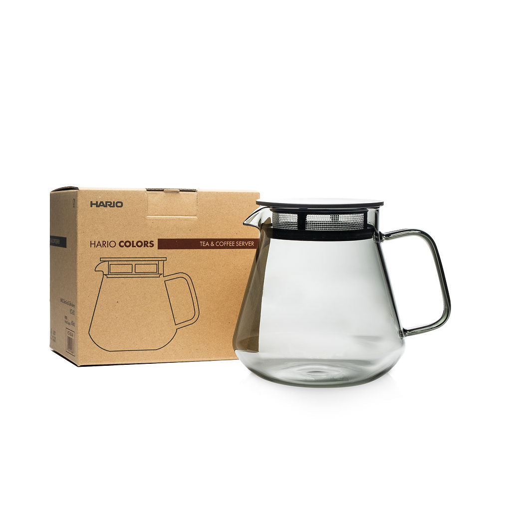 Hario Glass Coffee and Tea Server - Gray (600ml)