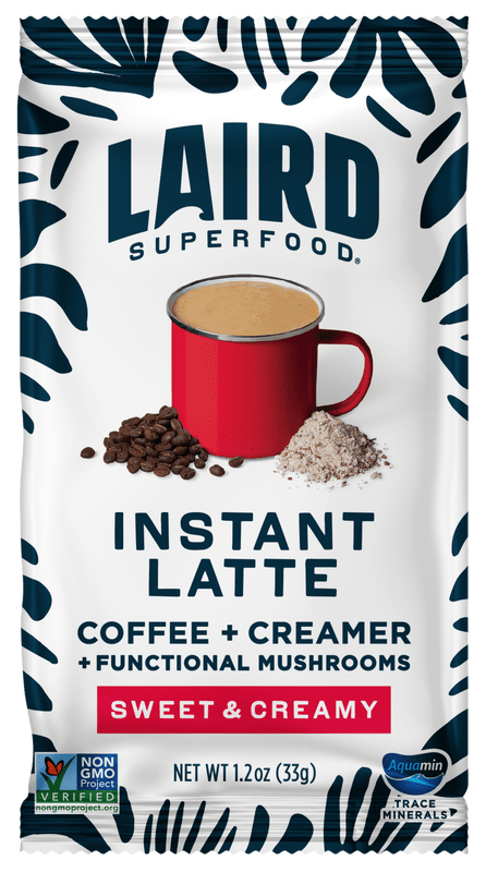 Sweet and Creamy Instant Latte with Adaptogens