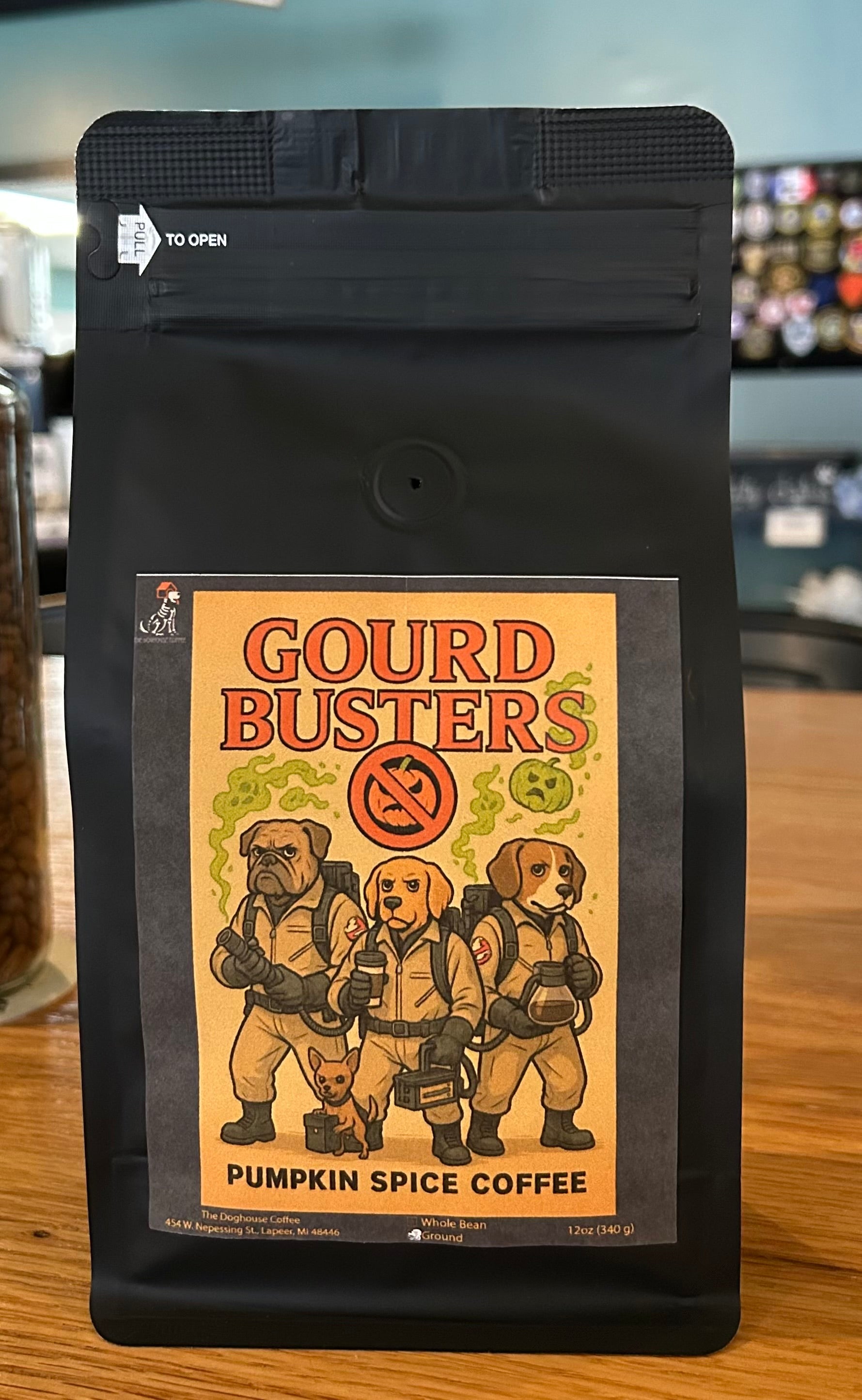 Gourd Busters – Pumpkin Spice Coffee