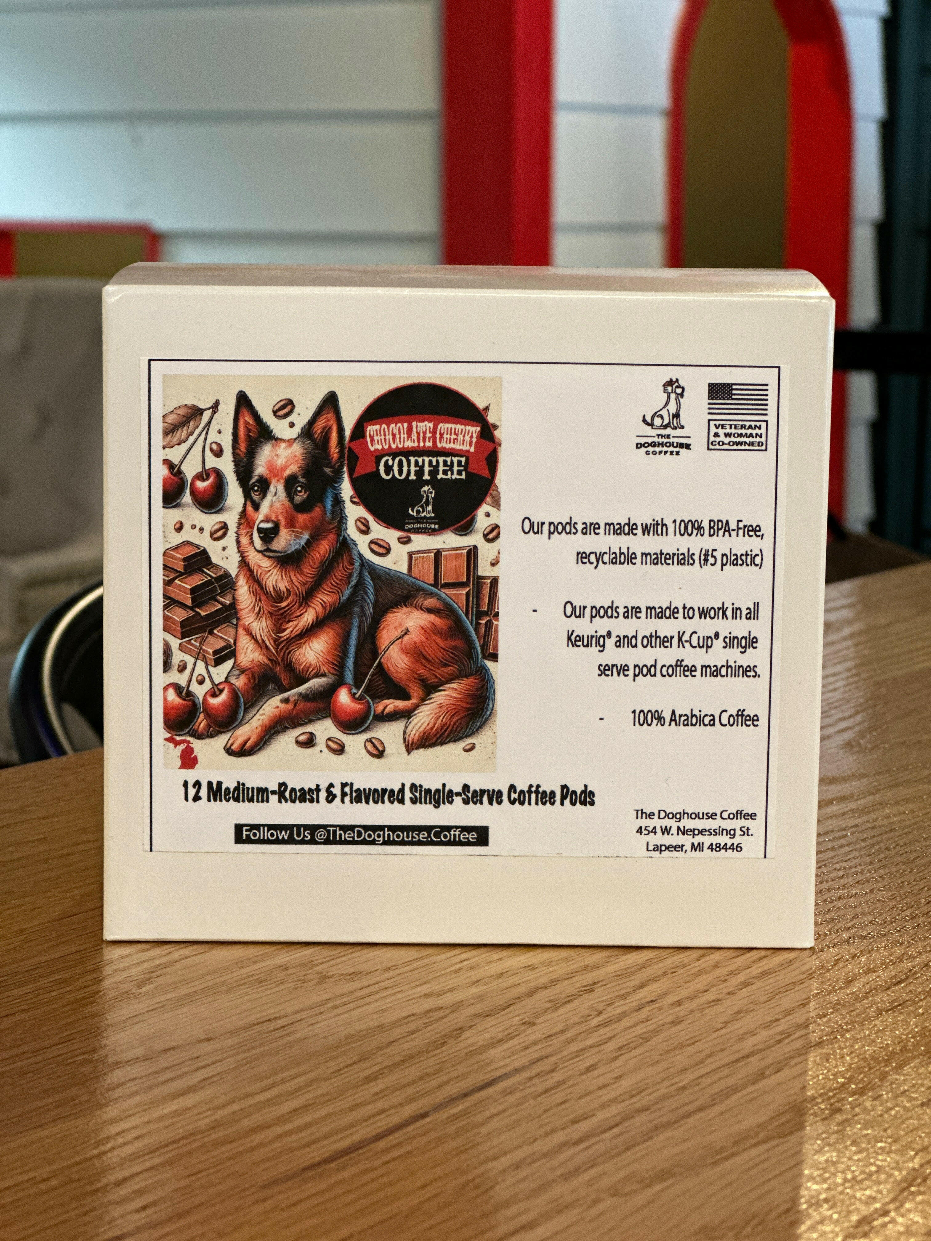 Chocolate Cherry Coffee Pods