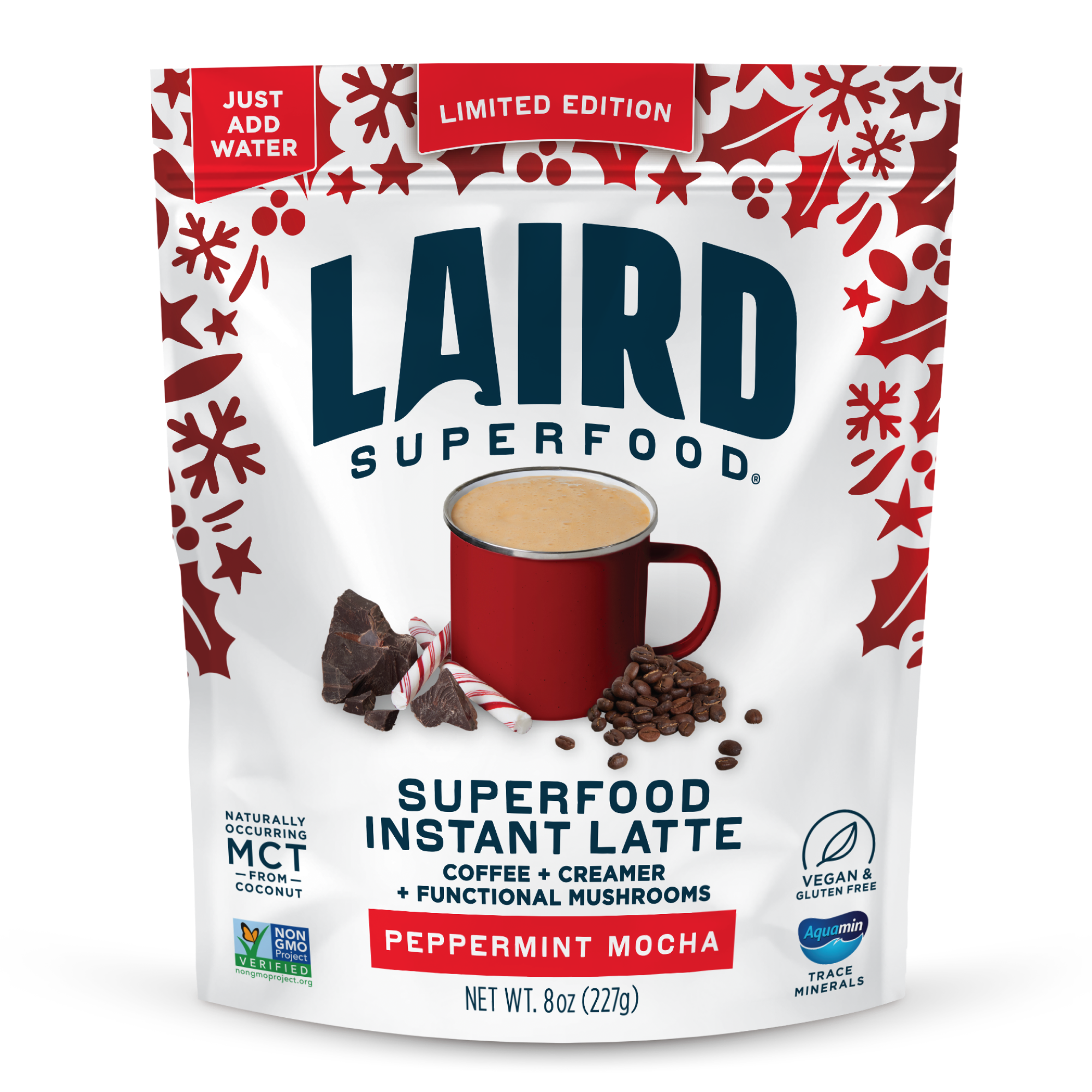 Peppermint Mocha Instant Latte with Adaptogens