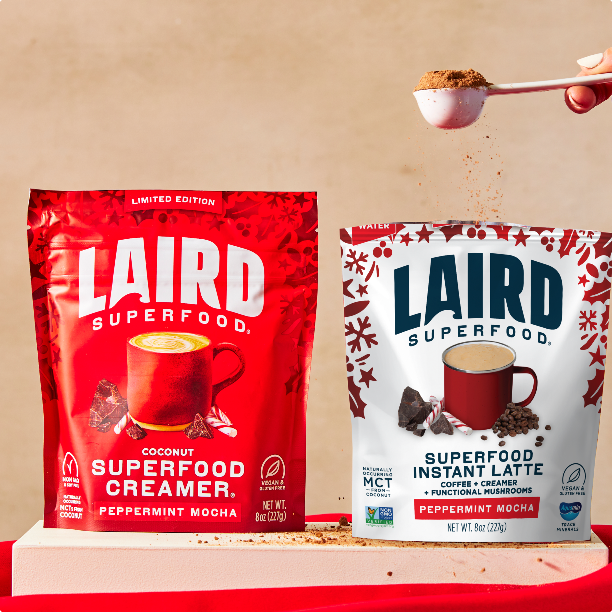 Peppermint Mocha Instant Latte with Adaptogens